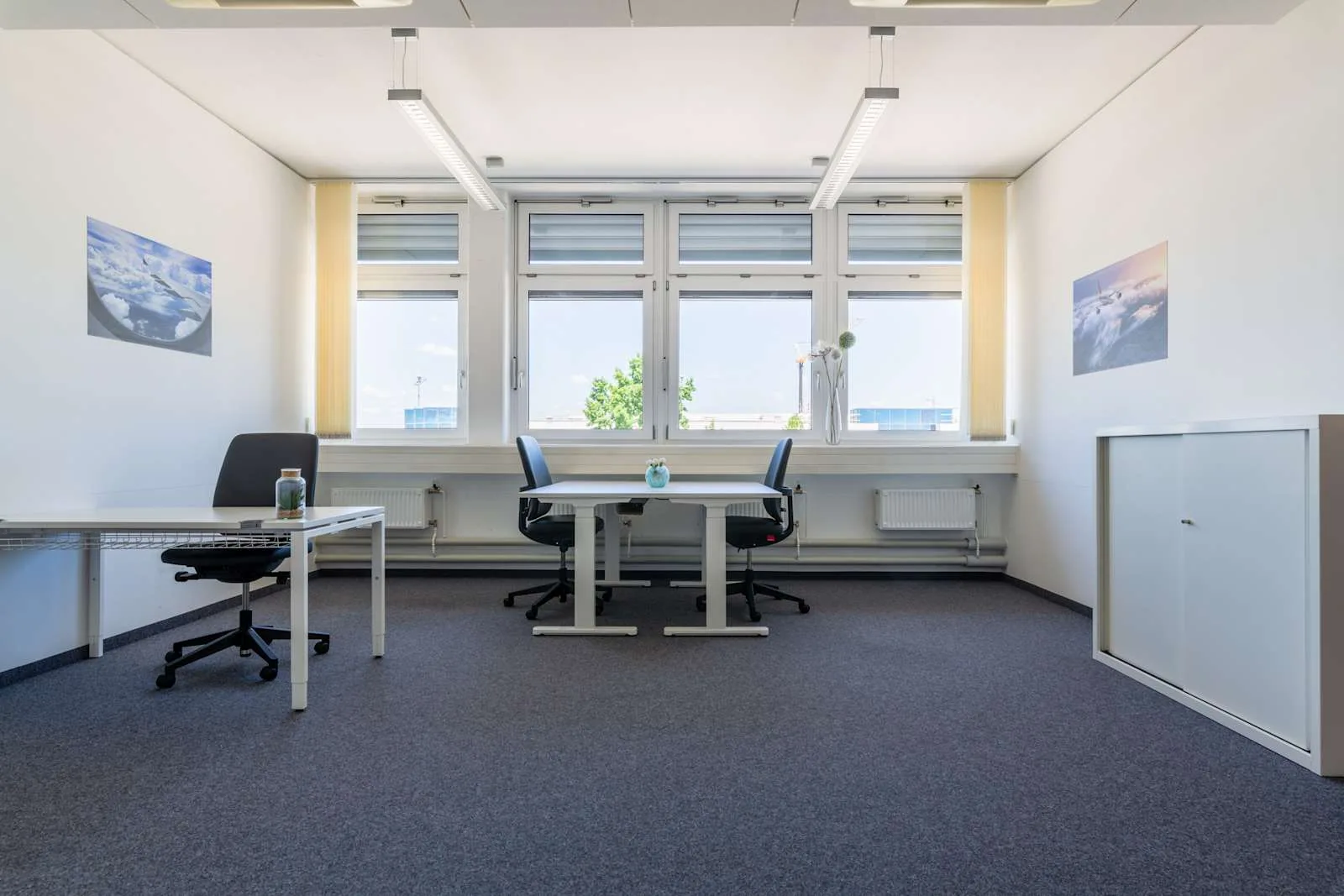 Regus NUREMBERG, Nürnberg Airport, Privatbüro mit 3 Arbeitsplätzen, Nürnberg