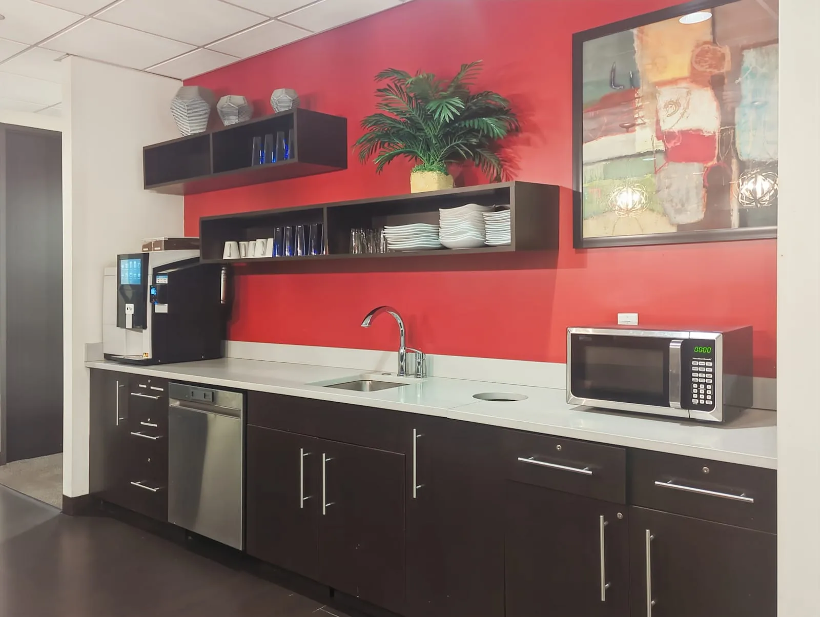 Regus NY, Hicksville - Hicksville, Kitchen, Hicksville, NY