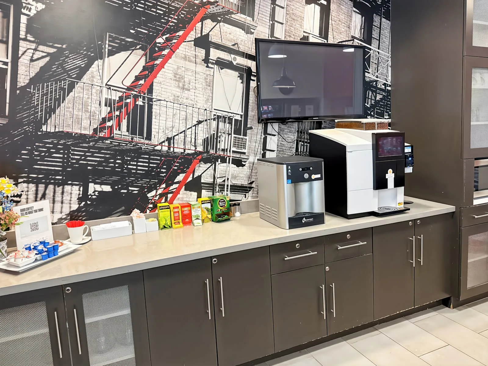 Regus NY, New York City - SoHo - Hudson Square, Kitchen, New York, NY