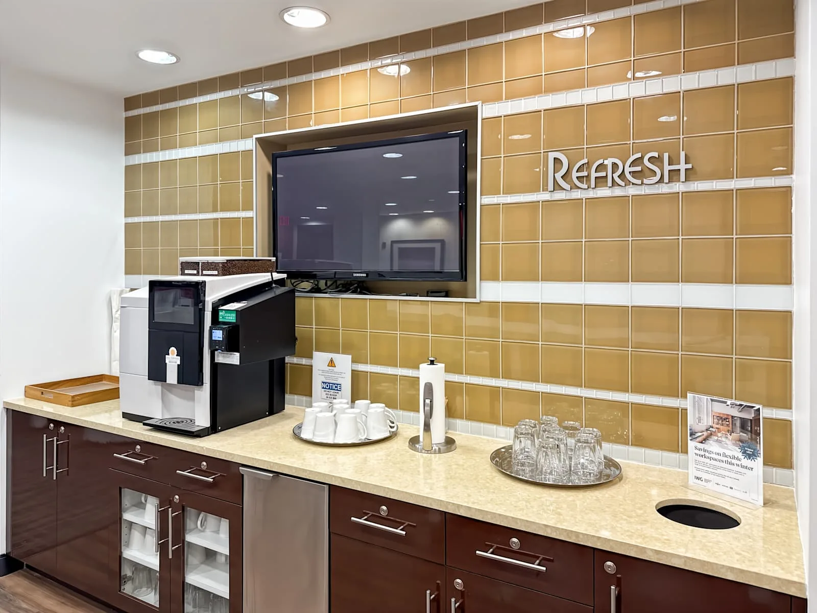 Regus NY, White Plains - Exchange at Westchester, Kitchen, White Plains, NY