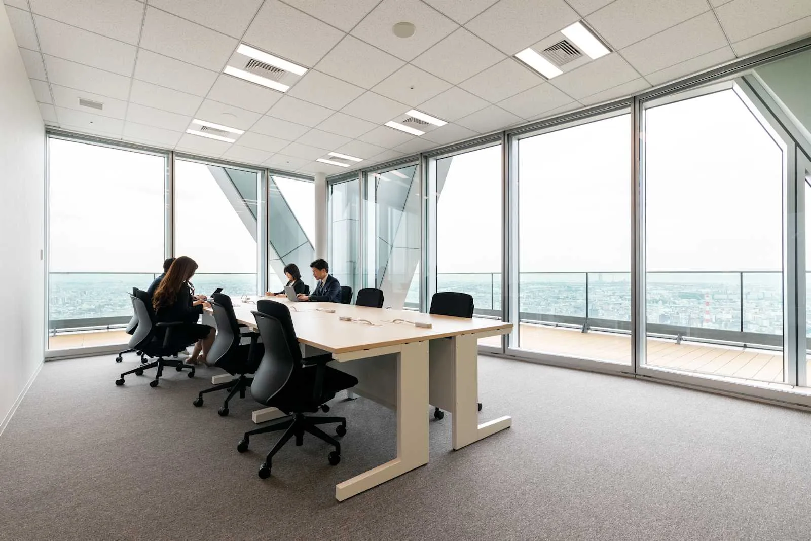 Regus OSAKA, Abeno Harukas、会議室（8名）、大阪