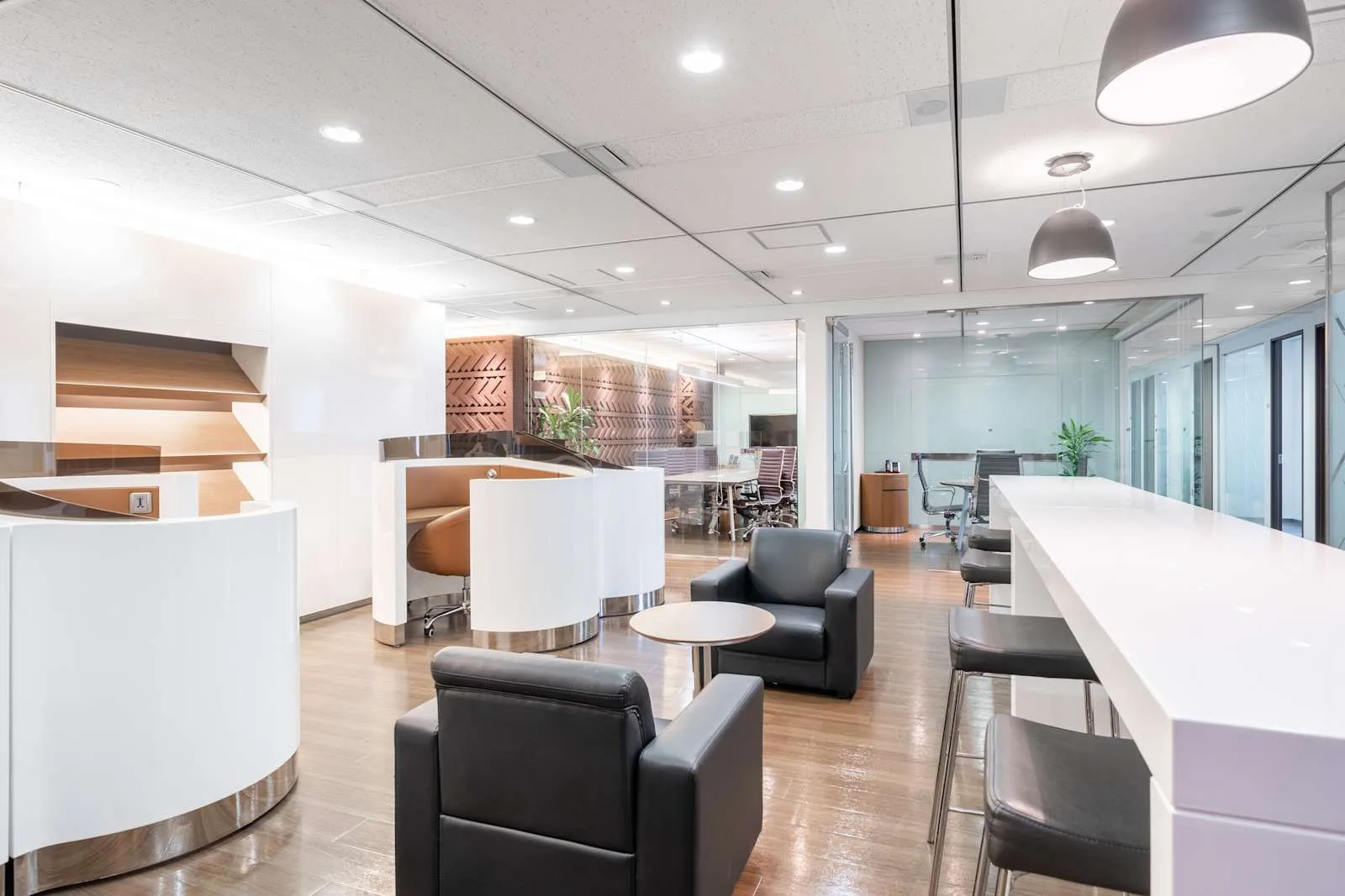 Regus OSAKA, Hankyu Terminal Building、受付、大阪