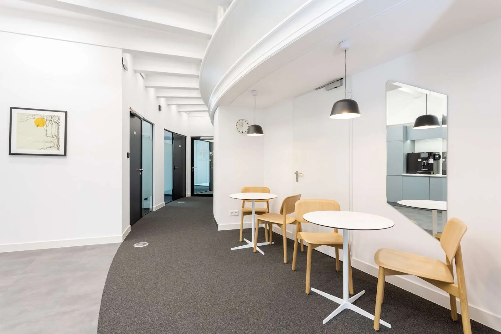 Regus Poznan, Okraglak, Espace commun, Poznań
