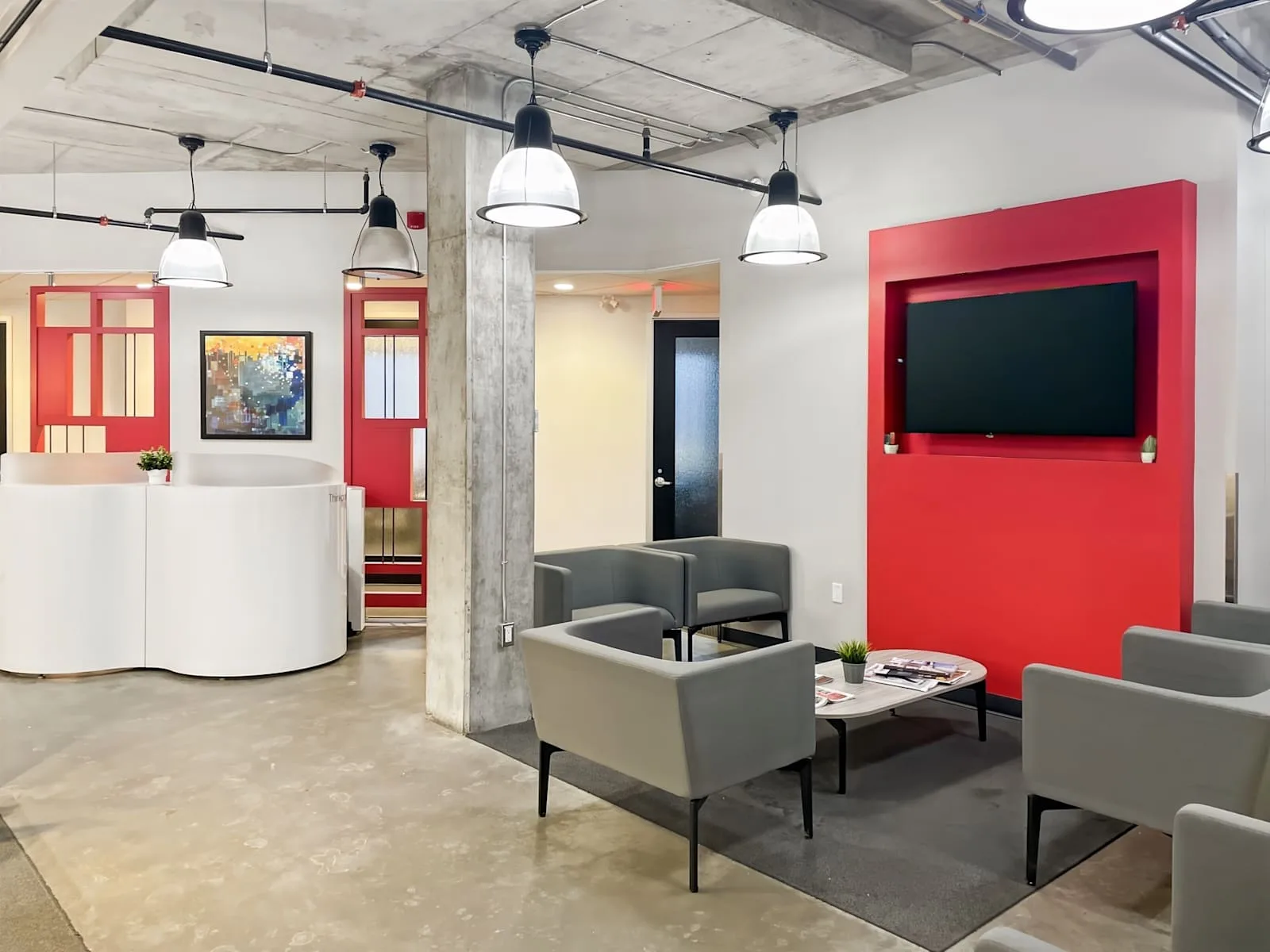 Regus QC, Quebec City - Lebourgneuf, Réception, Quebec City, QC
