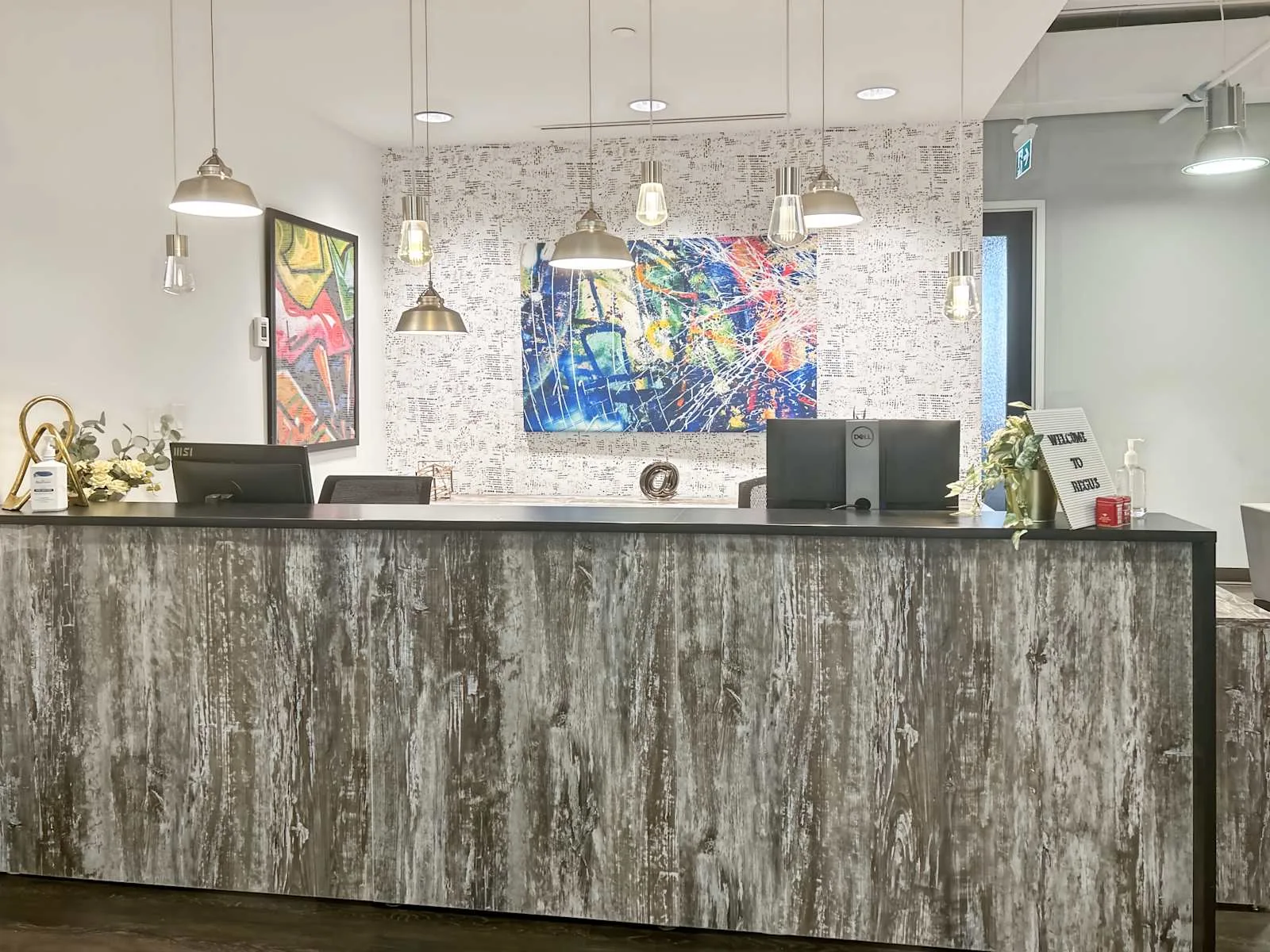 Regus QC, Saint Laurent - Ville St-Laurent, Reception, Saint Laurent, QC