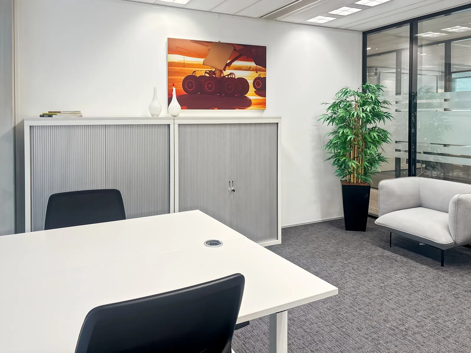 Regus ROTTERDAM, Airport, Bureau privatif 2 postes, Rotterdam