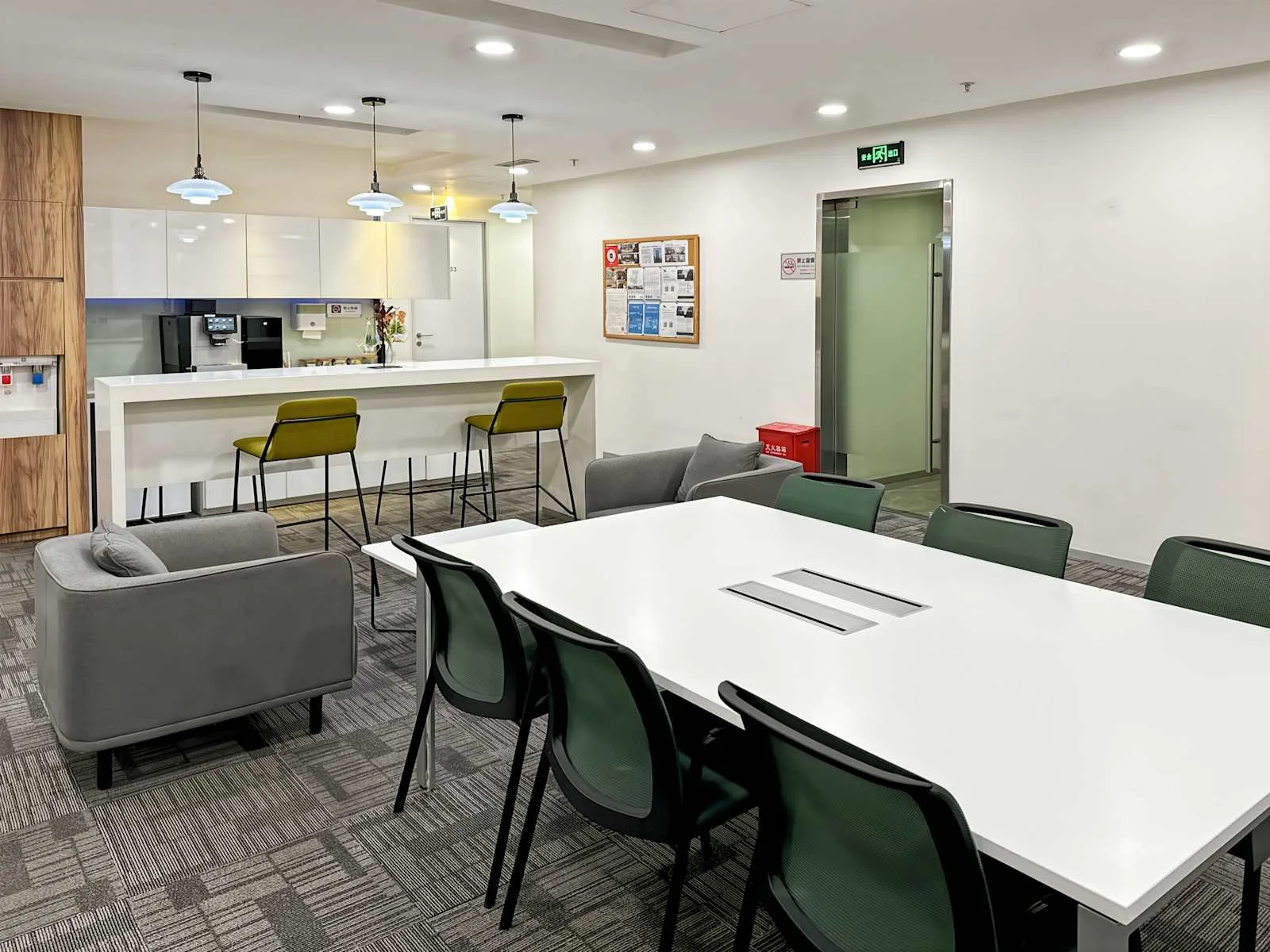 Regus SHENZHEN, A8 Building、自助餐厅、深圳市