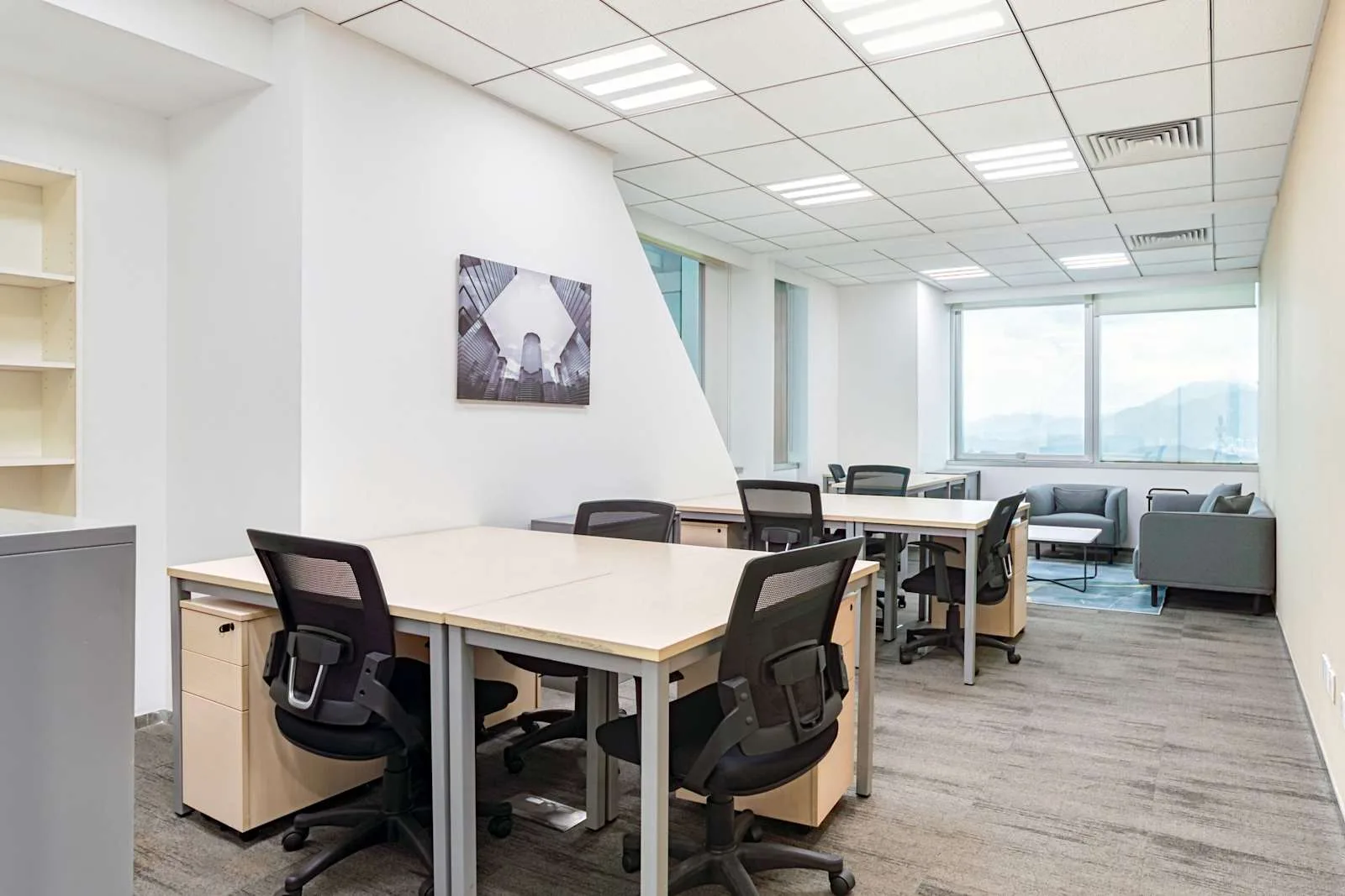Regus SHENZHEN, Diwang Plaza、开放式办公区、深圳市