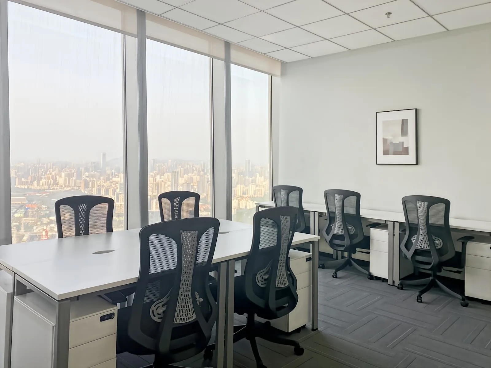 Regus Shenzhen, Qianhai Shimao Financial Center Phase II、7个工位的独立办公室、深圳市