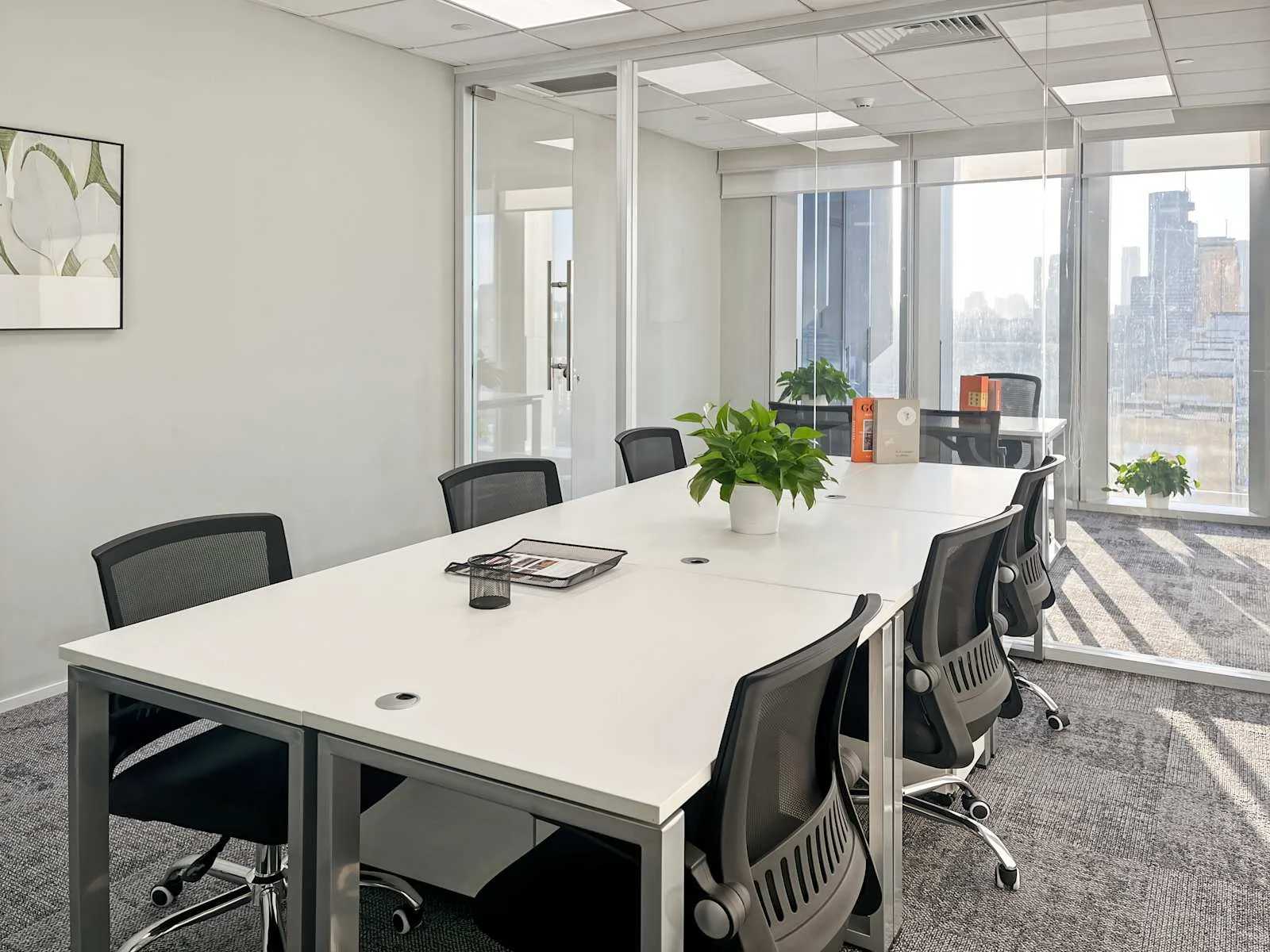 Regus Shenzhen, Shenrun Tower、6人会议室、深圳市