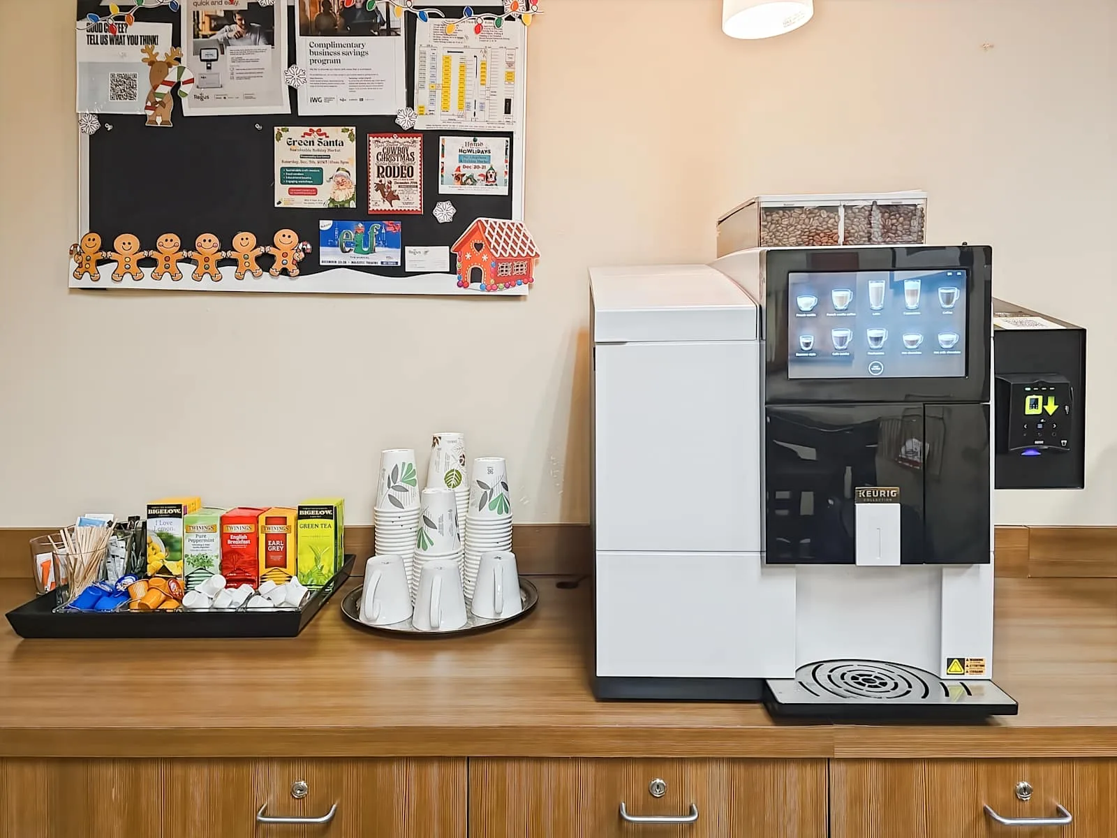 Regus TX, San Antonio - One Riverwalk Place, Kitchen, San Antonio, TX