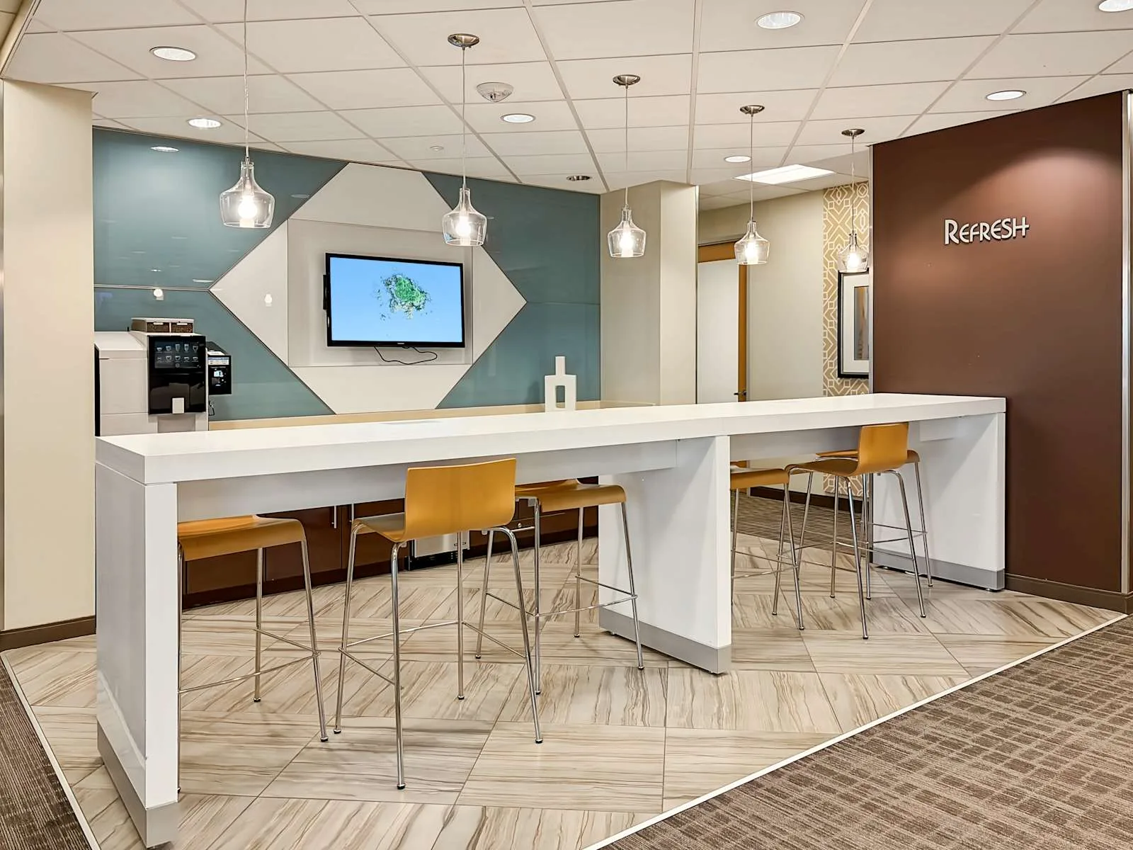 Regus VA, Ashburn - Lakeview University, Cafeteria, Ashburn, VA