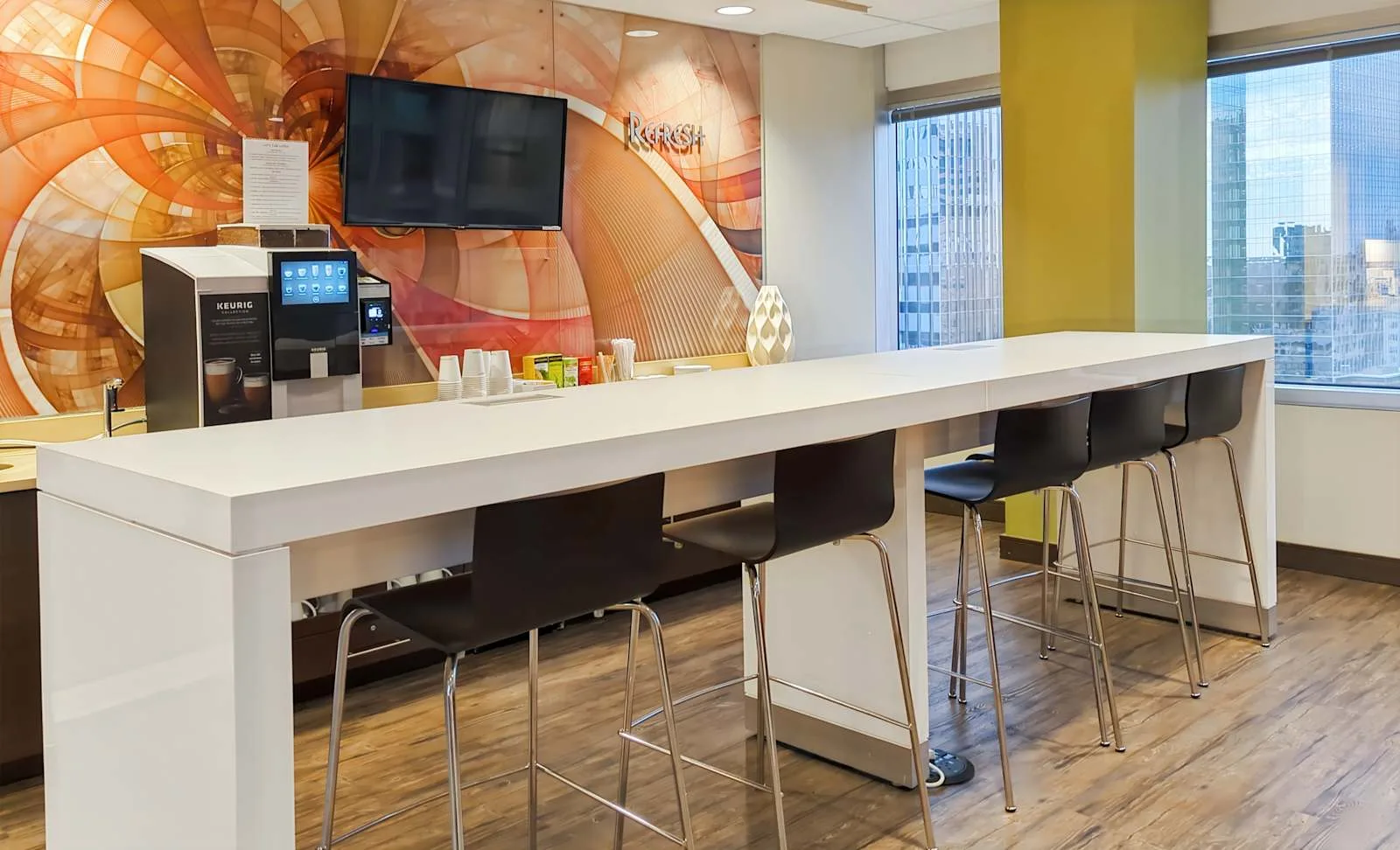 Regus VA, Richmond - Truist Place Downtown, Kitchen, Richmond, VA