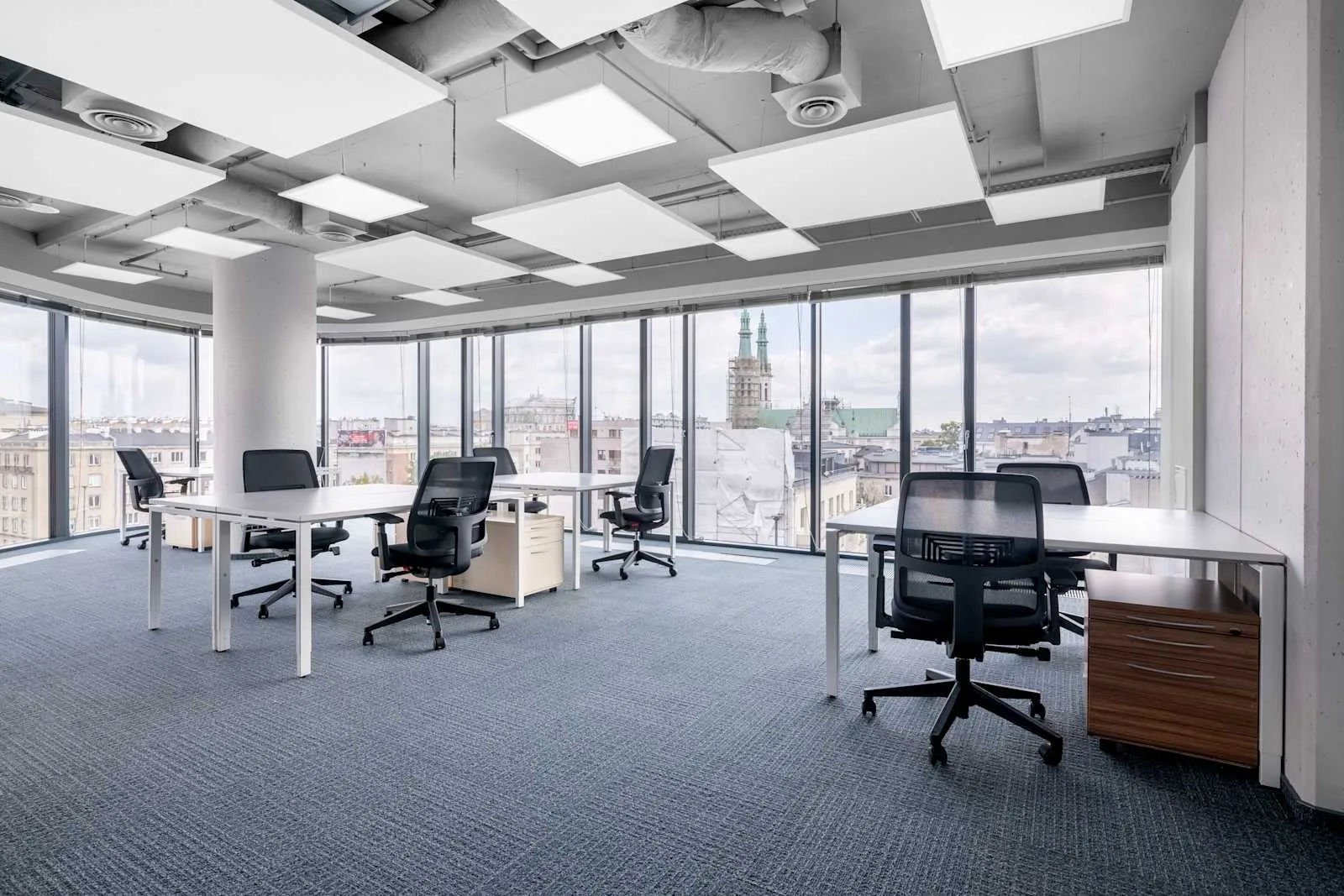 Regus WARSAW, Polna Corner, Open-plan office, Warsaw