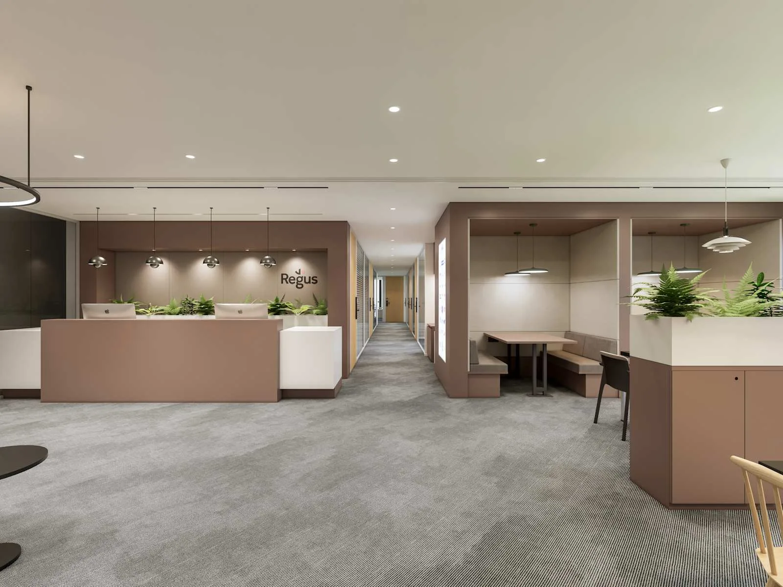 Regus Weihai, Central Green Axis, Reception, Weihai