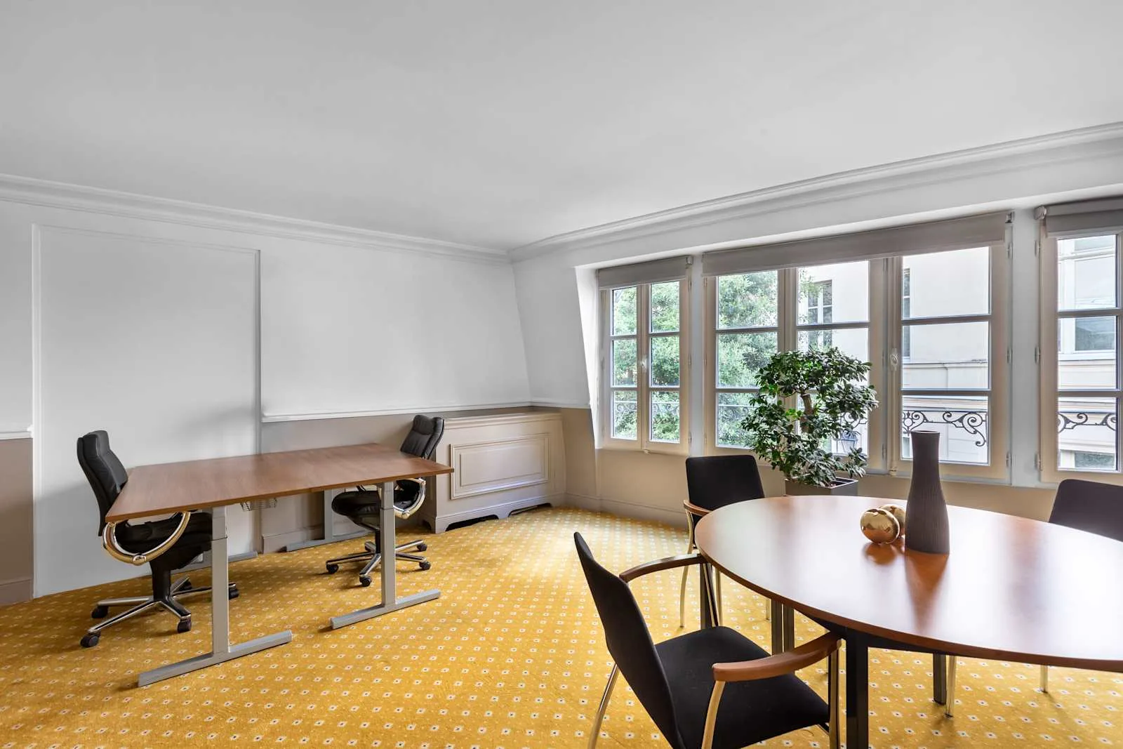 Signature Paris, Signature, Georges V Bassano, Privatbüro mit 2 Arbeitsplätzen, Paris 8e