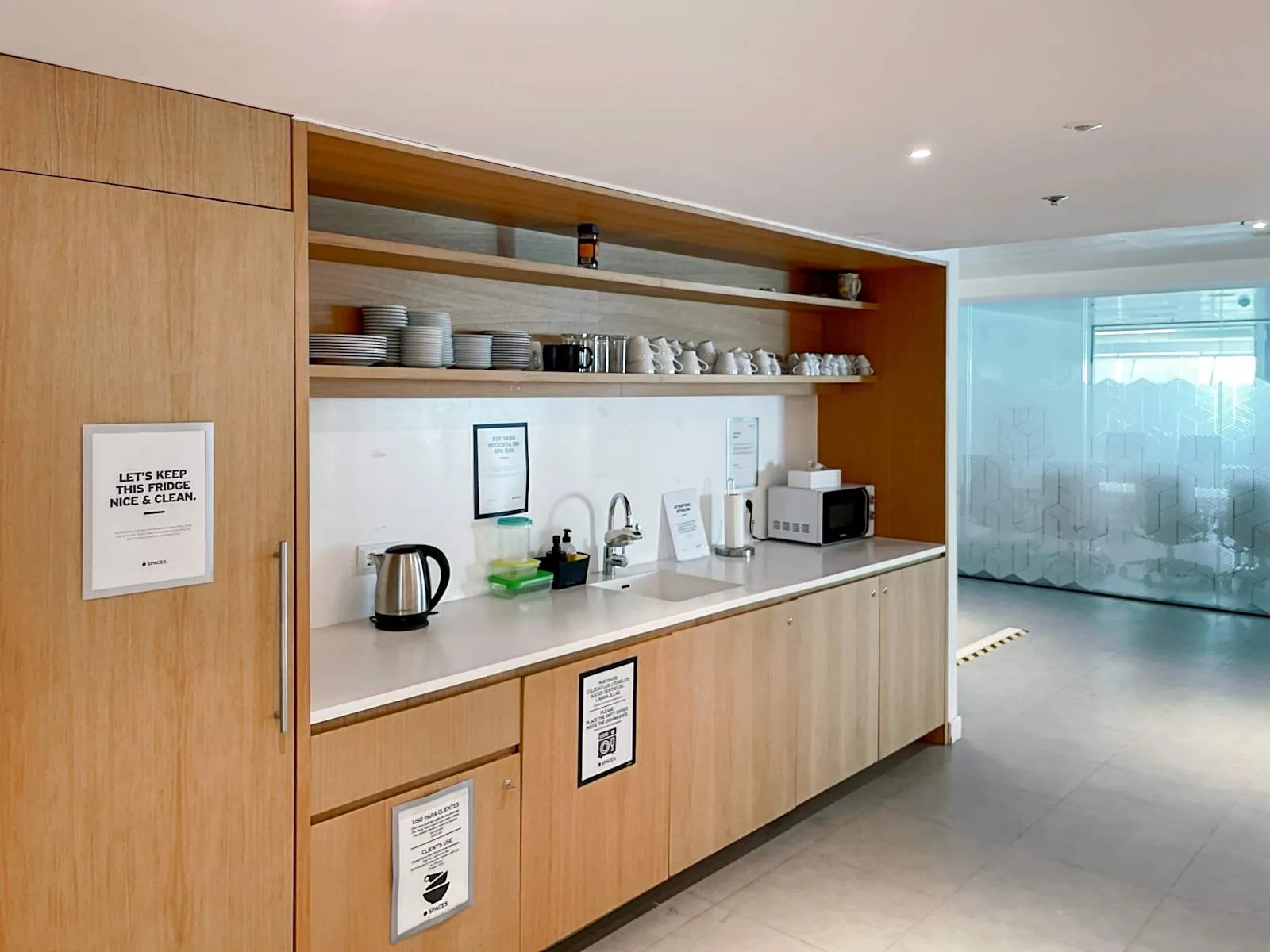 Spaces BARCELONA, SPACES TORRE MAPFRE, Cozinha, Barcelona