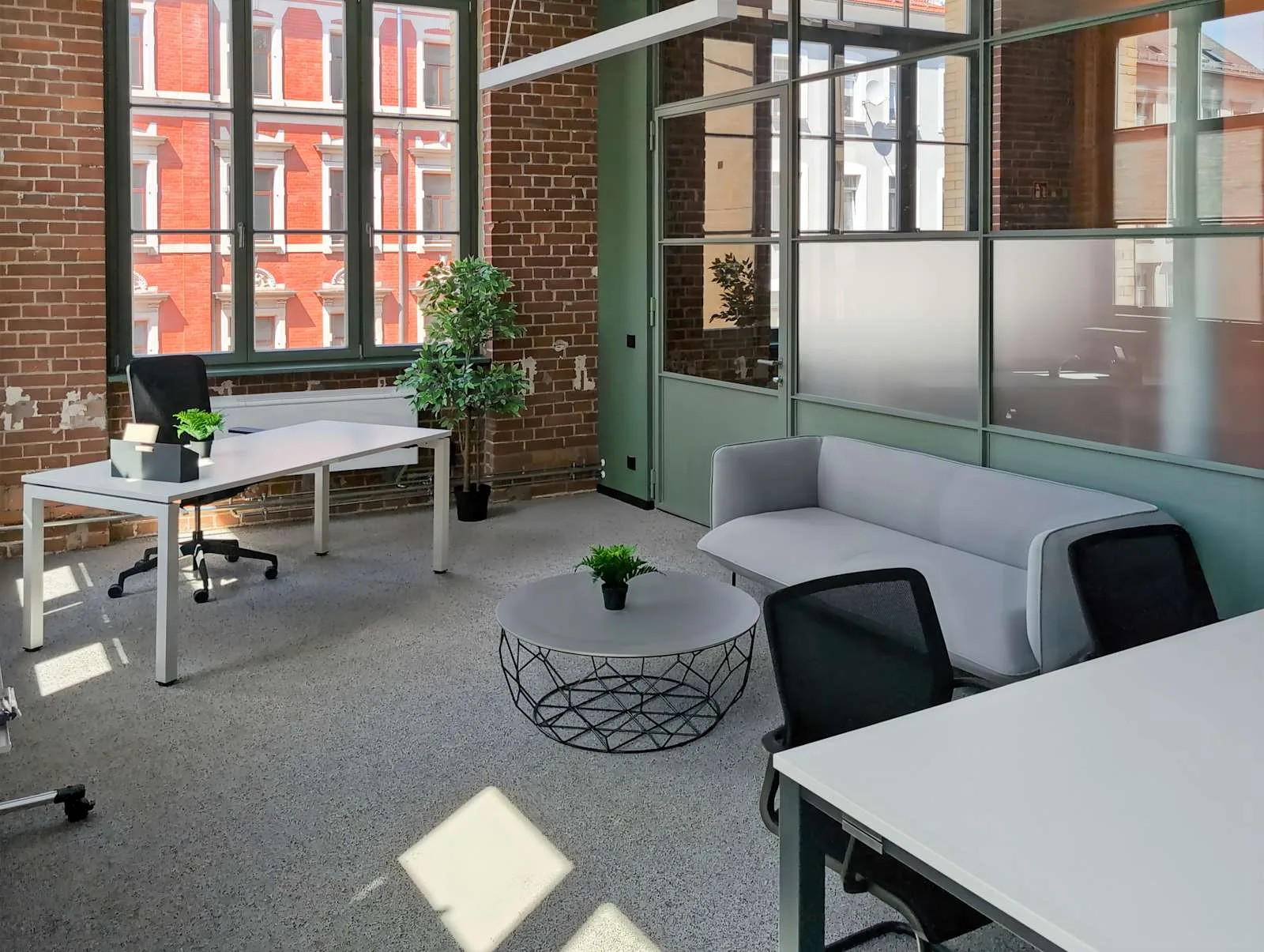 Spaces CHEMNITZ, Spaces die fabrik, Private office, 3 desks, Chemnitz