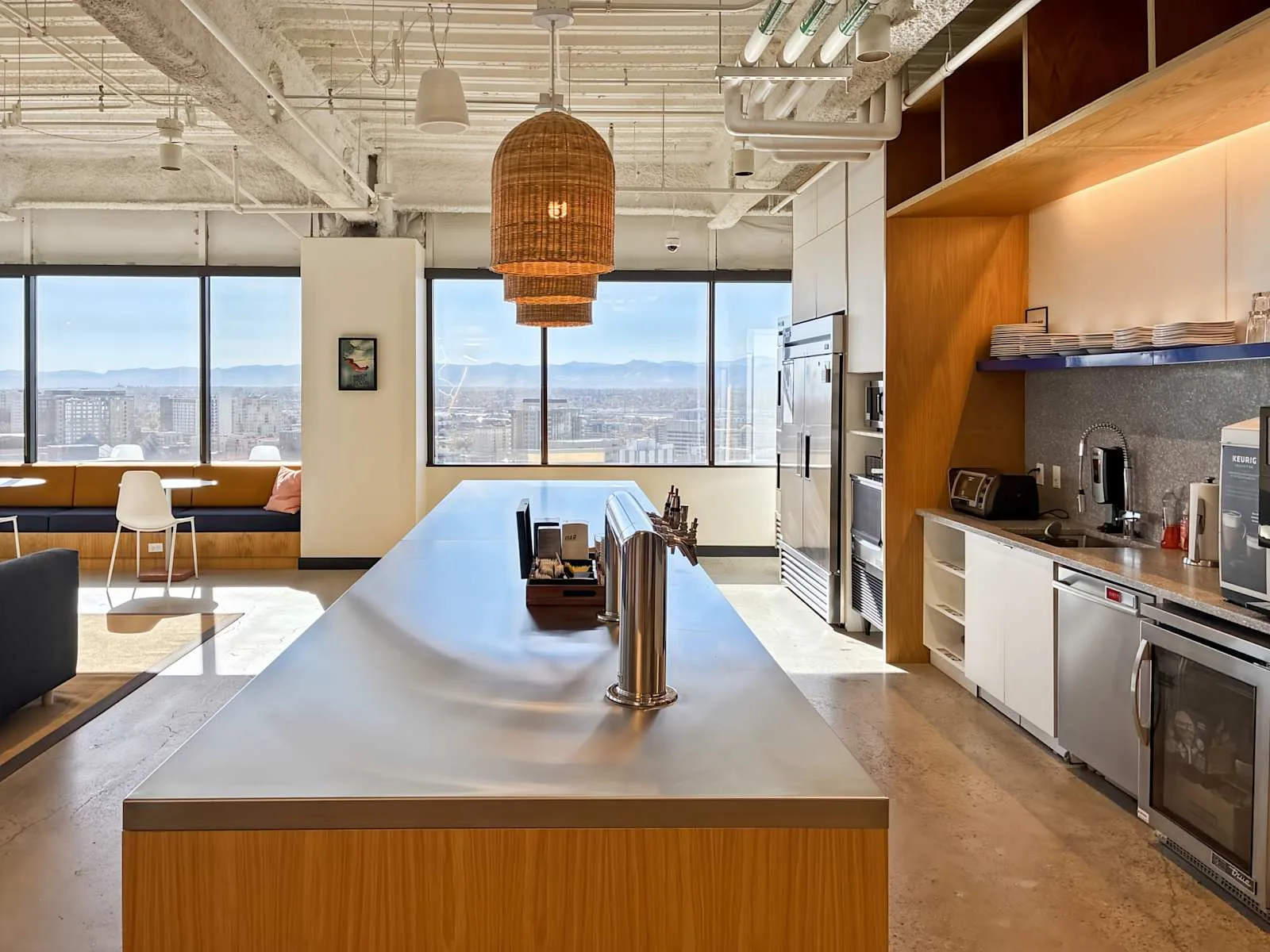 Spaces CO, Denver - Civic Center, Kitchen, Denver, CO