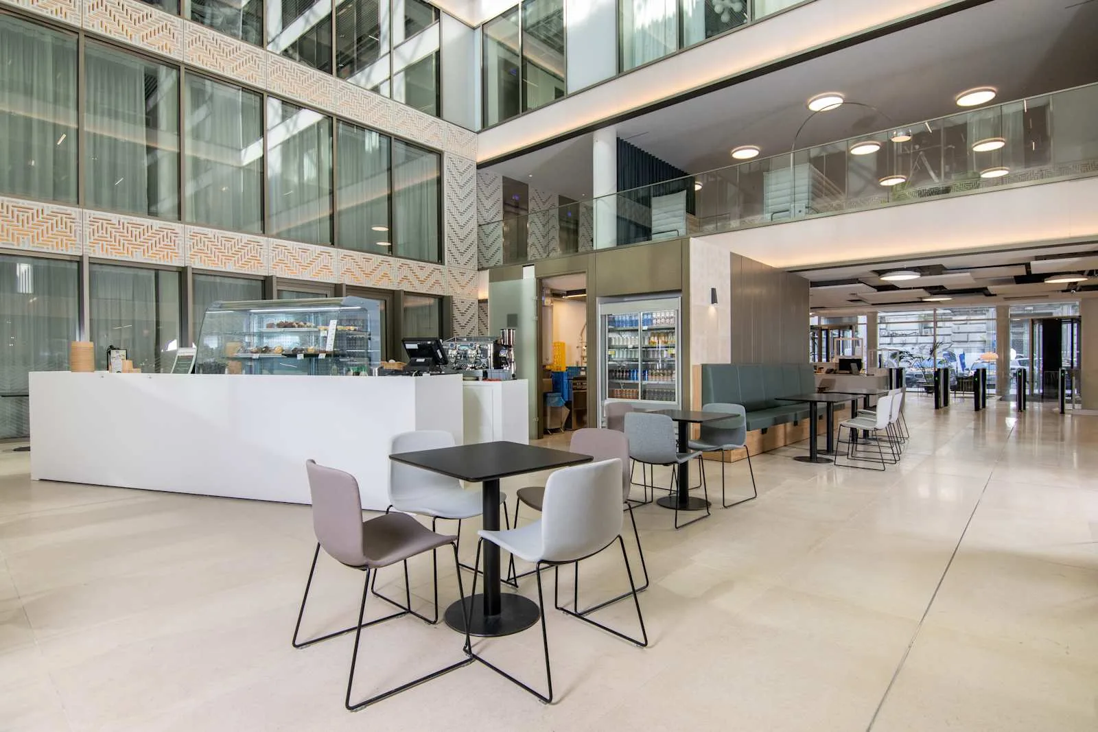 Spaces Court of Justice, Cafeteria, Brussels