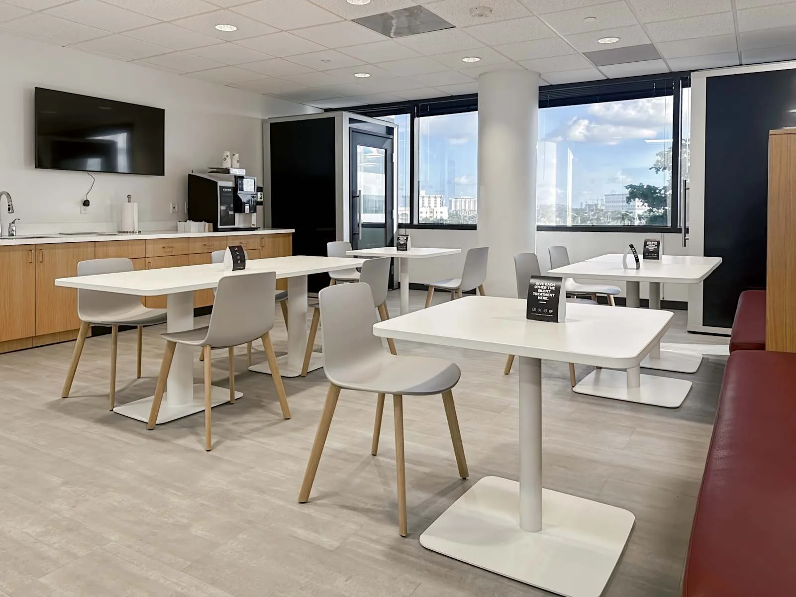 Spaces FL, North Miami- Biscayne Blvd, Cafeteria, North Miami, FL