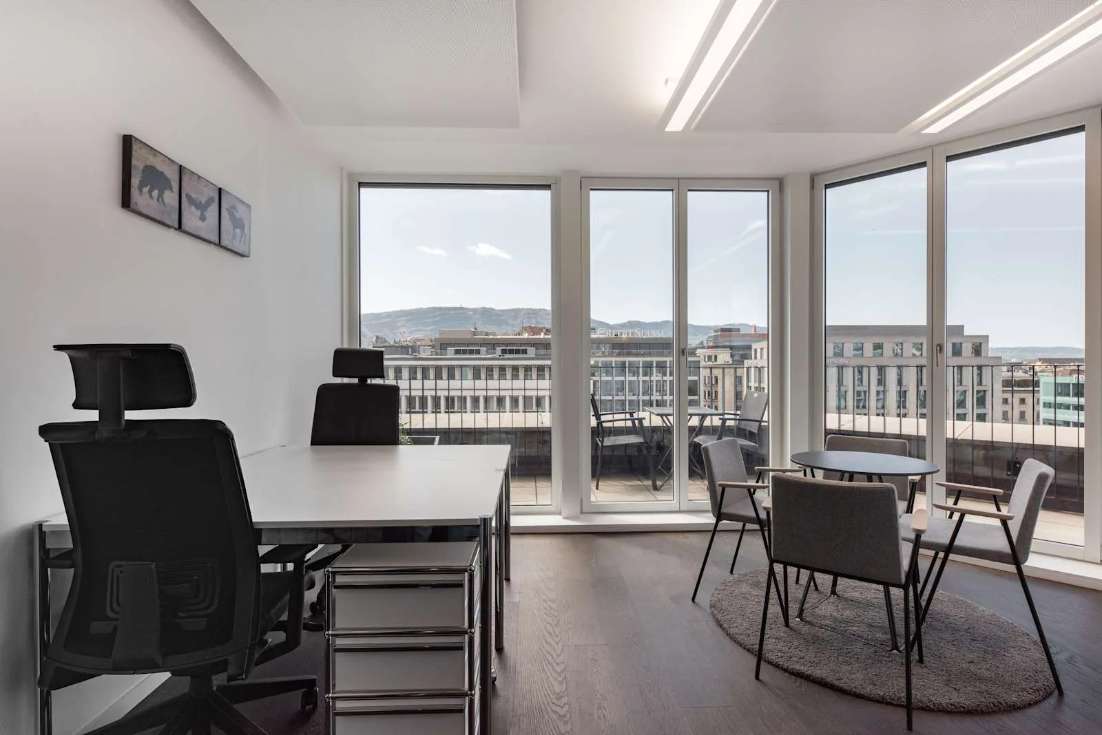 Spaces GENEVA, Quai de l'Ile, Privatbüro mit 2 Arbeitsplätzen, Genf