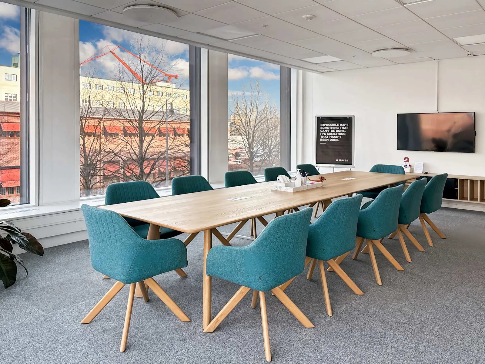 Spaces Gothenburg, Spaces Brygghuset, Mötesrum för 12 personer, Göteborg