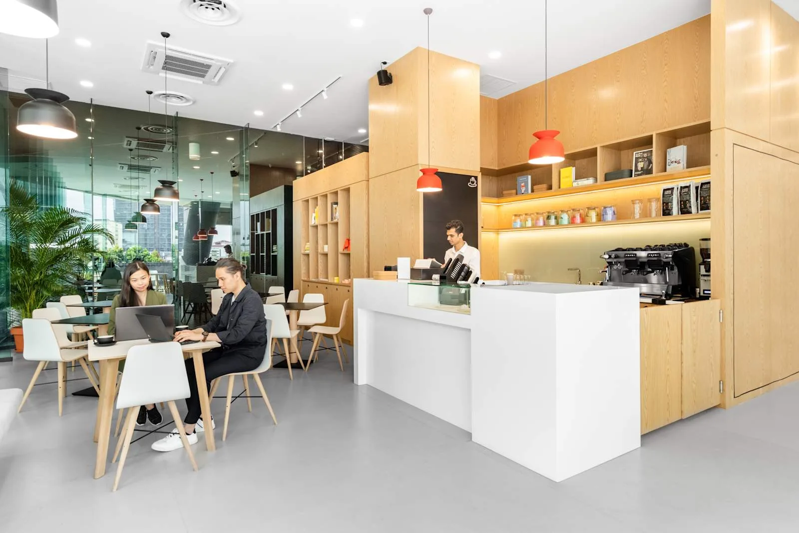 Spaces KUALA LUMPUR, Spaces Platinum Sentral, Cafeteria, Kuala Lumpur
