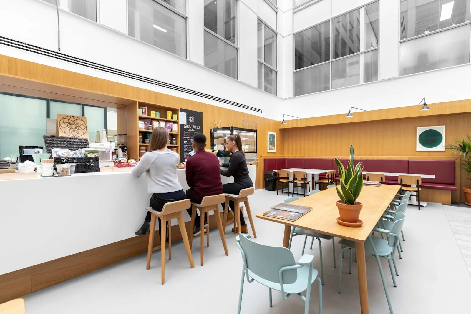 Spaces LONDON, Spaces, Ealing, Aurora, Cafeteria, Greenford