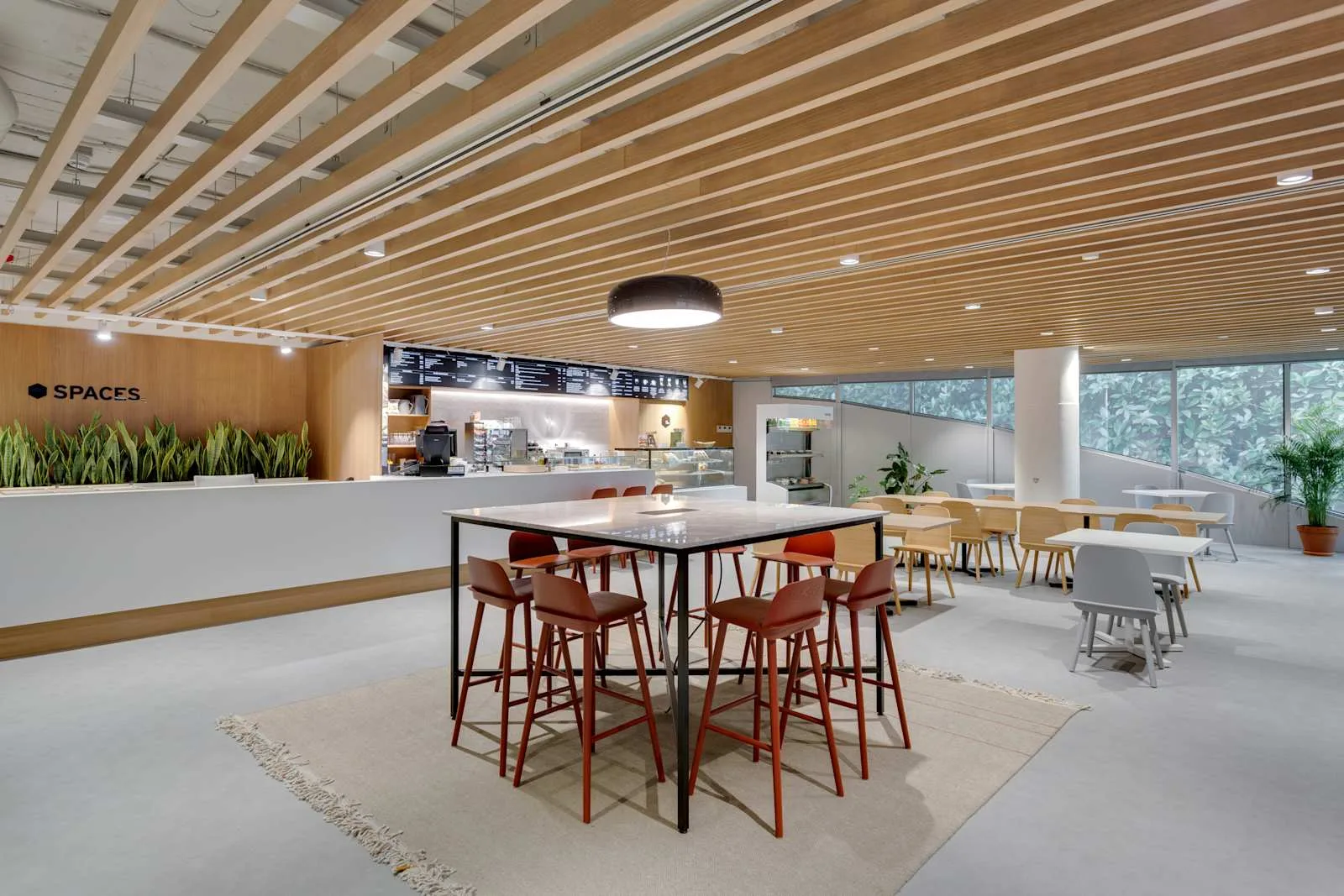 Spaces MADRID, Spaces Castellana, Cafeteria, Madrid