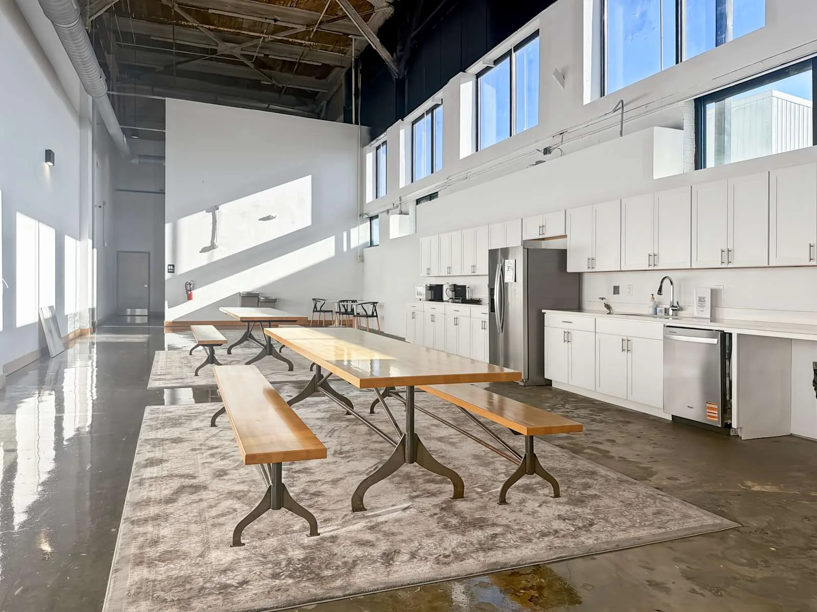 Spaces NC, Mooresville - SPACES Merino Mill, Cafeteria, Mooresville, NC