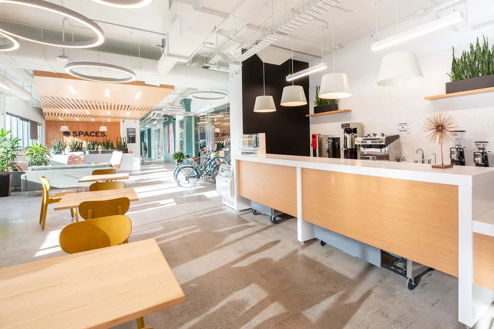 Spaces QC, Montreal - Spaces Mile End, Cafeteria, Montreal, QC