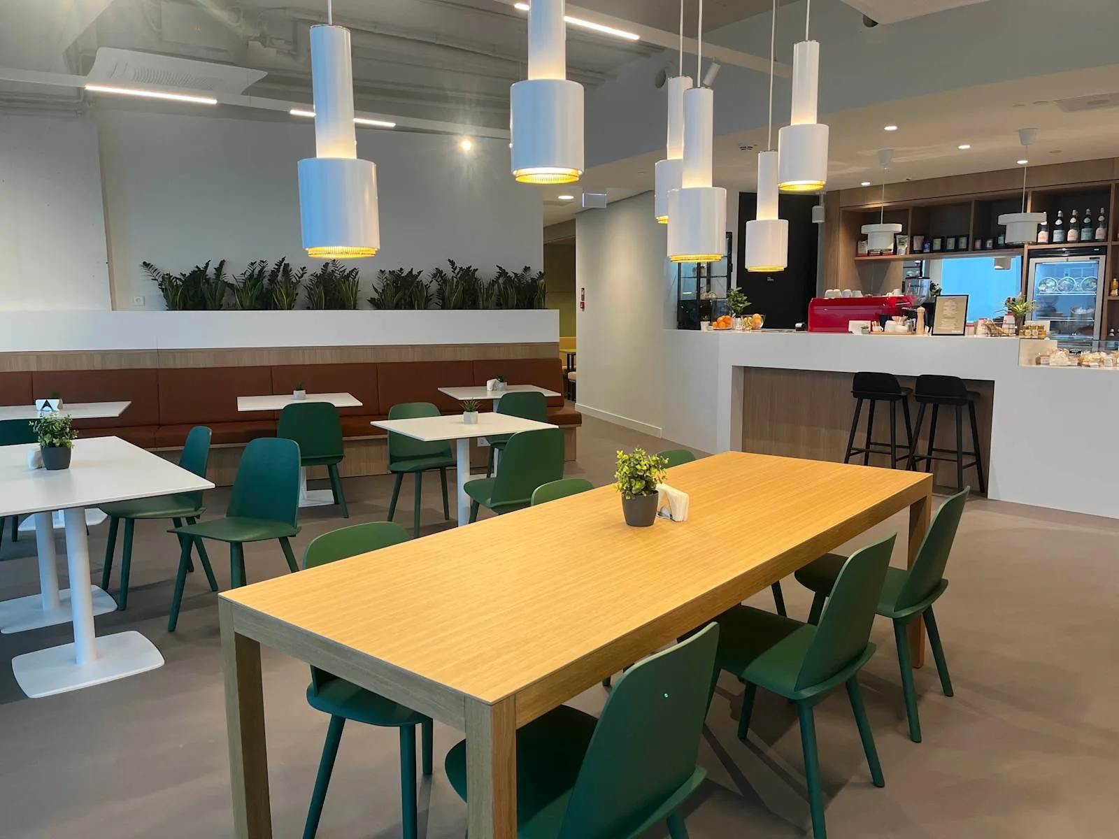 Spaces Riga, Zunda Towers, Cafeteria, Riga