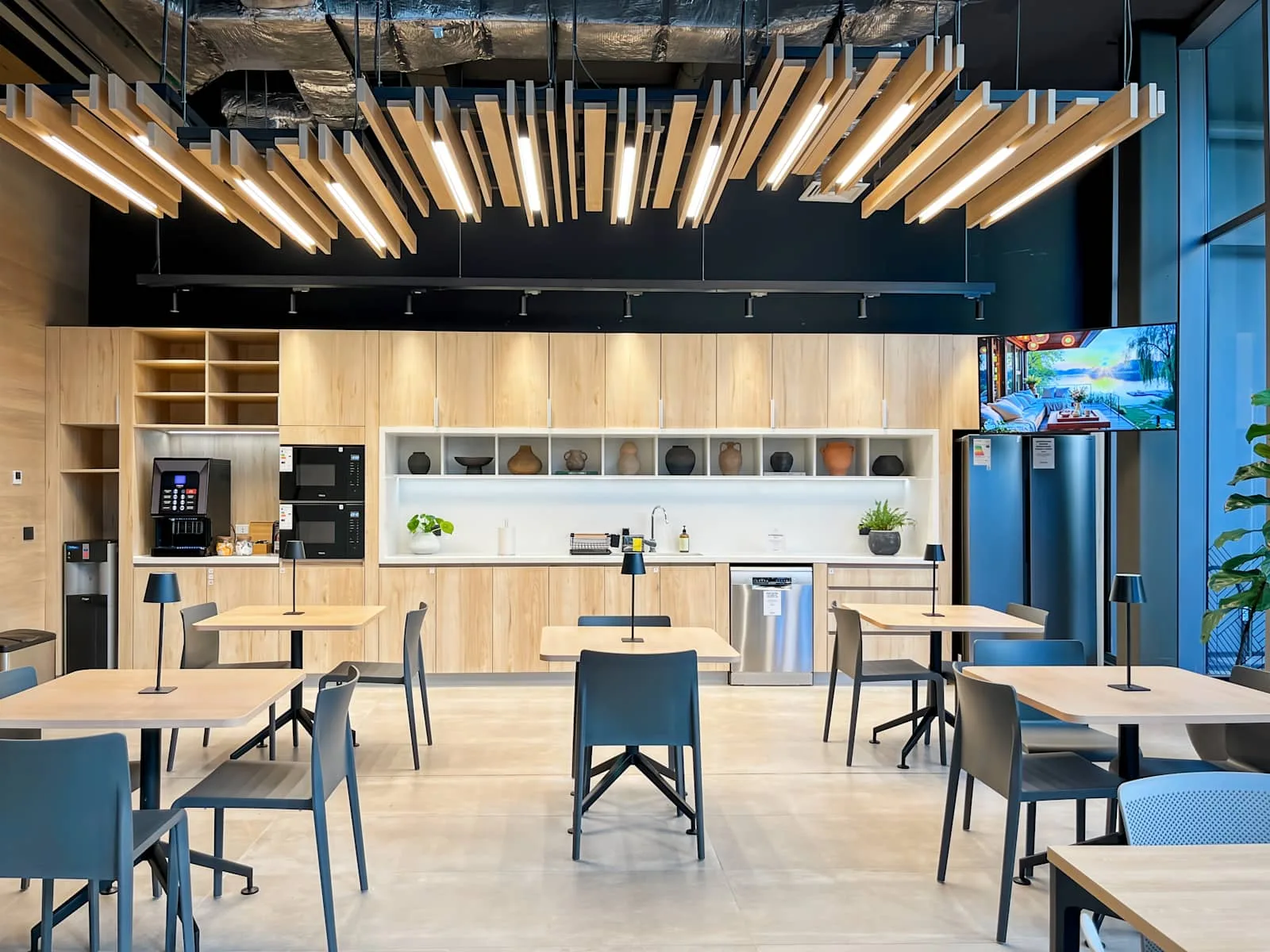 Spaces Santiago, Riesco Las Condes, Cafeteria, Santiago