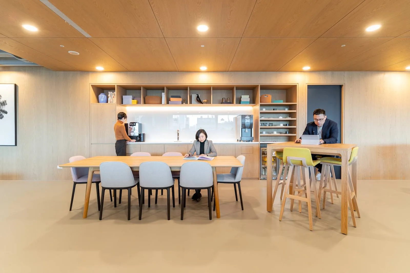 Spaces Taipei, Spaces Hongwell, Cafeteria, Taipei