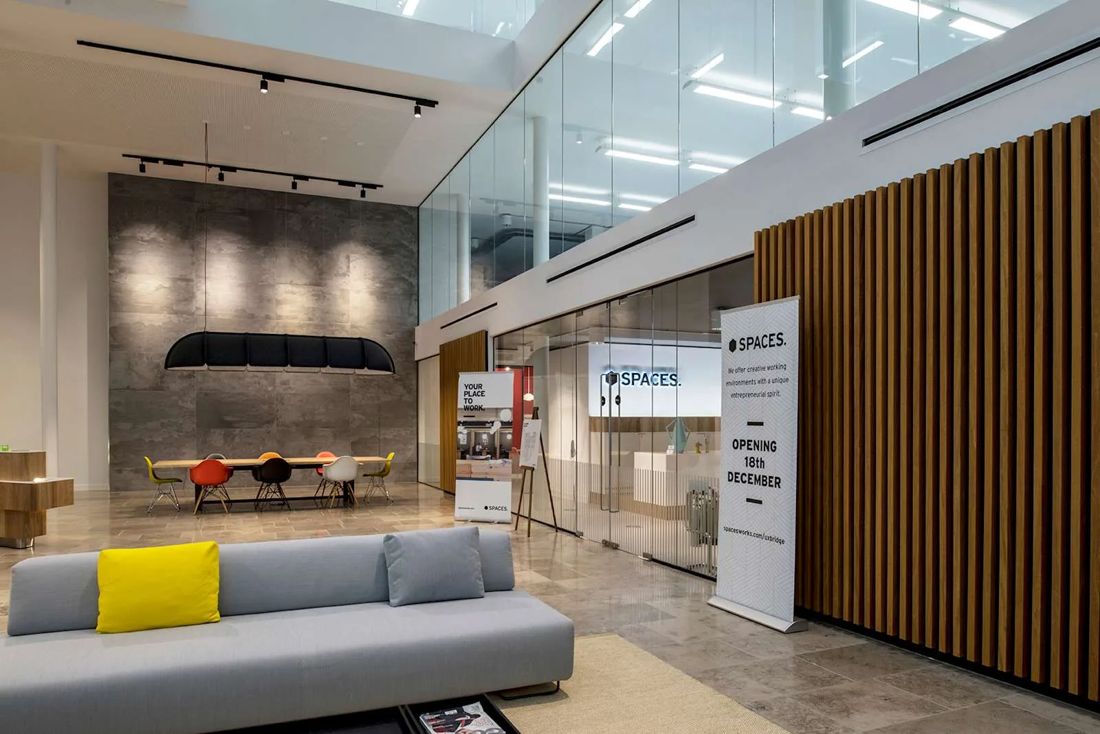Spaces UXBRIDGE, The Charter Building, Reception, Uxbridge
