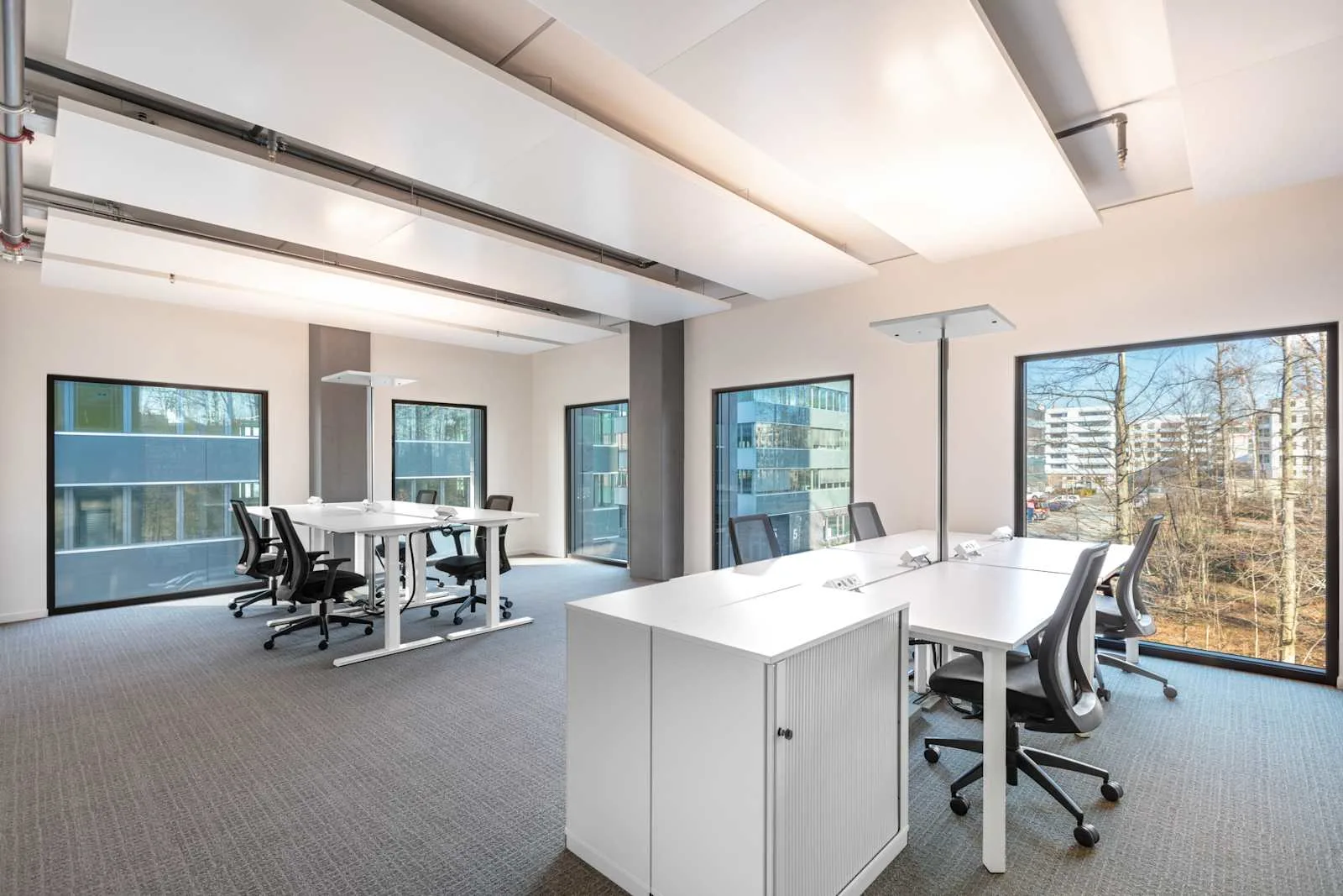 Spaces WALLISELLEN, Spaces R2 Tower, Großraumbüro, Wallisellen