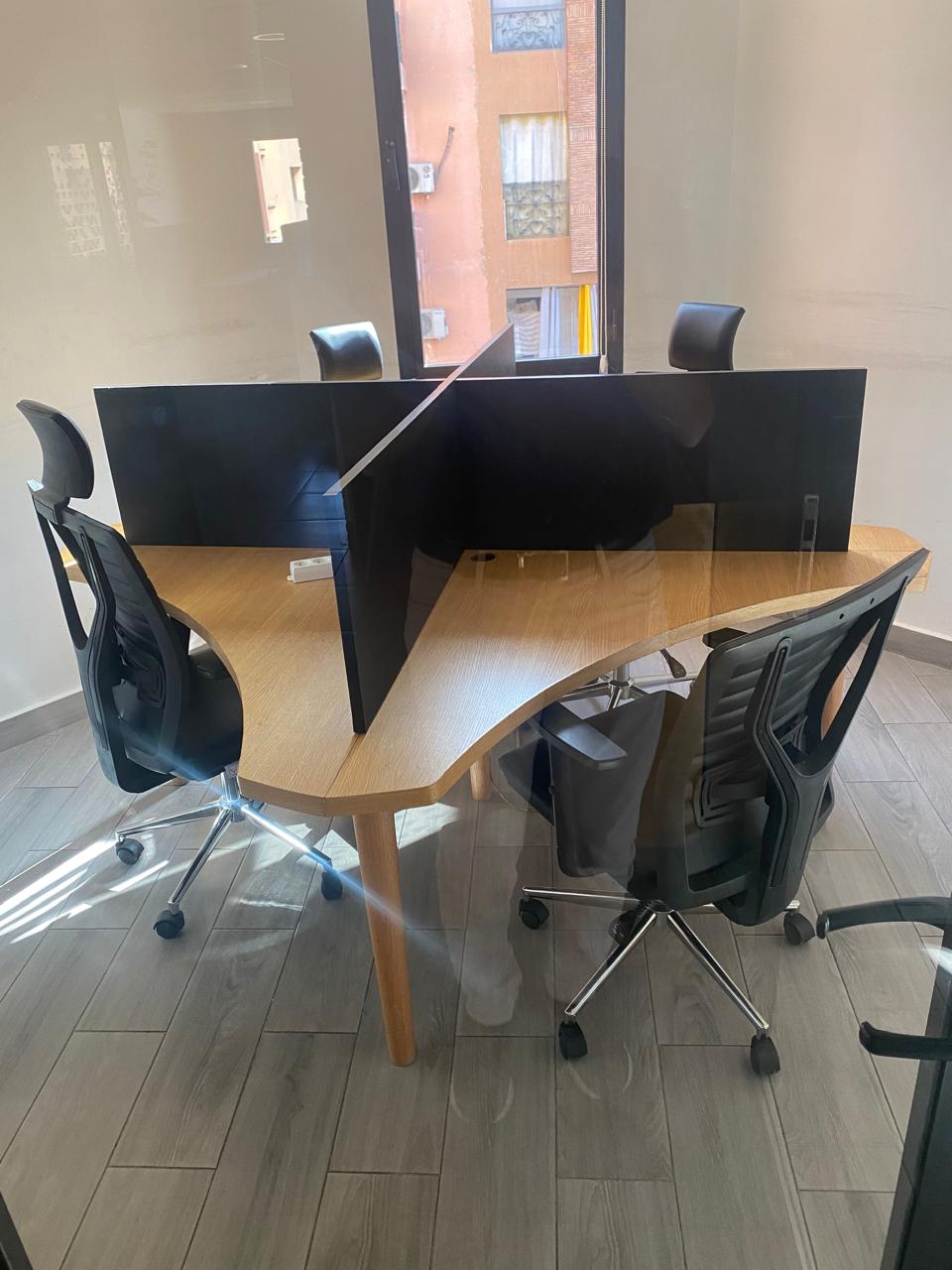 Bureau privatif 4 postes — Goworking Marrakech