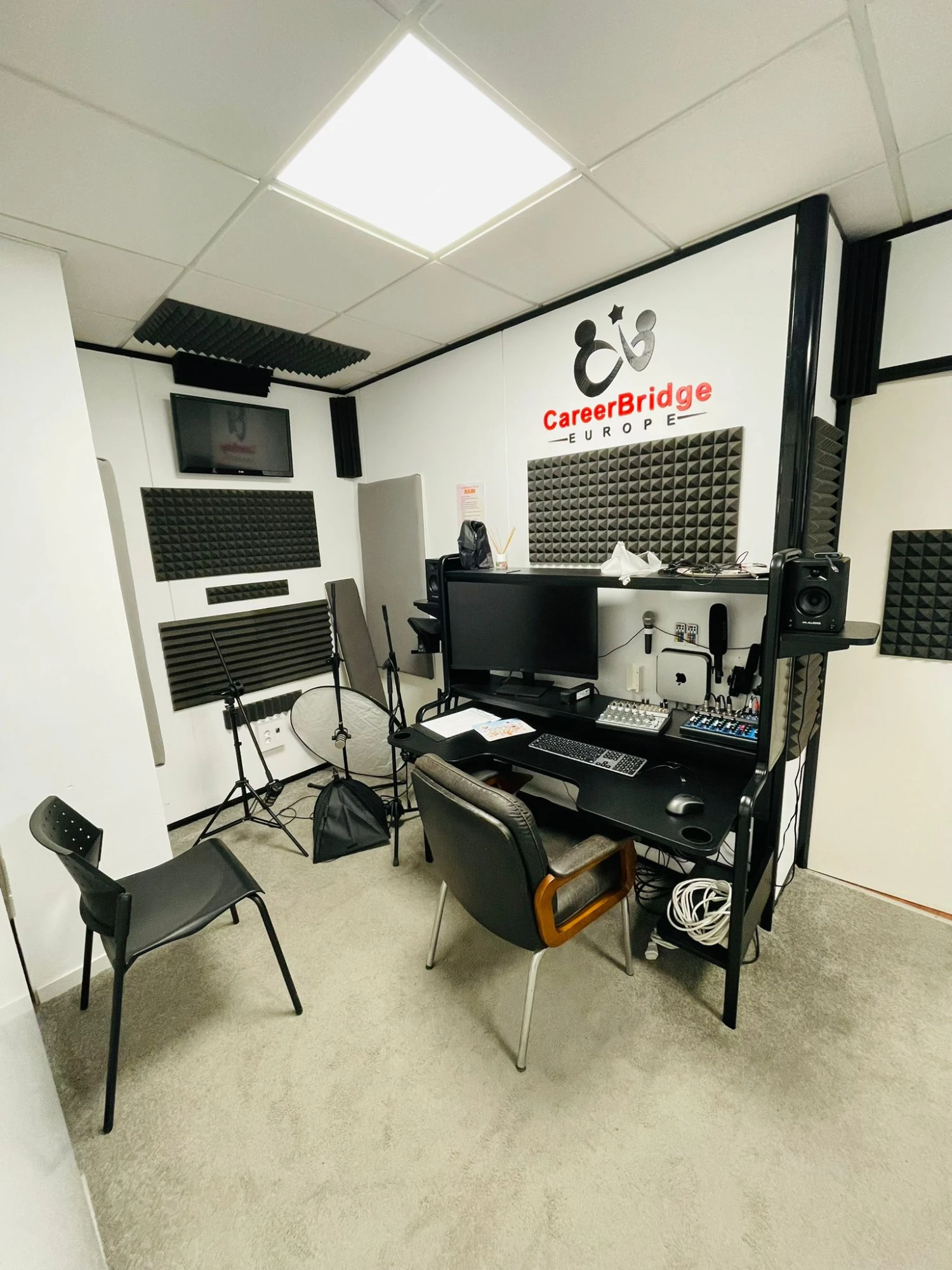 Sala de Podcast insonorizada Puerto de la Cruz