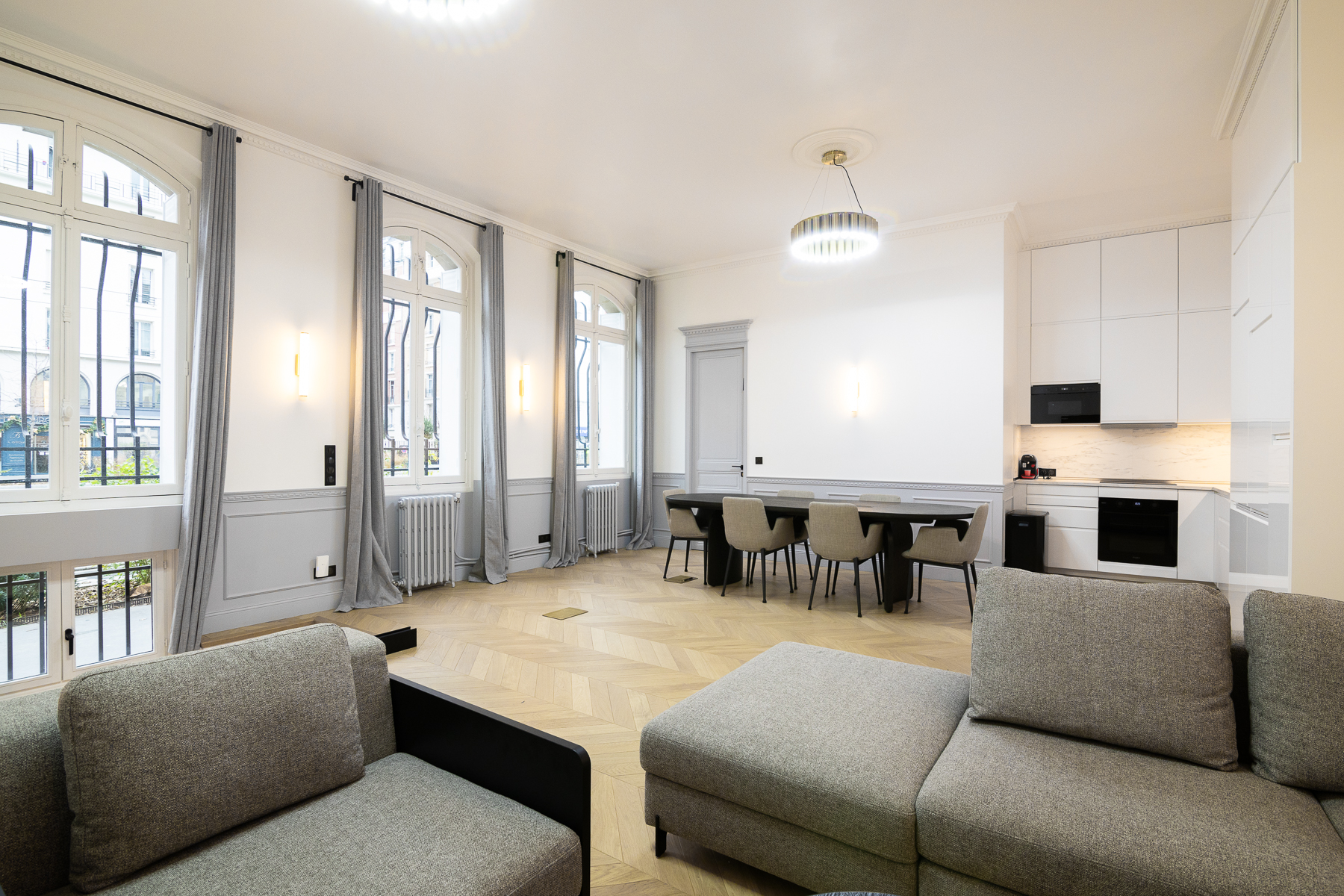 Hôtel particulier Haussmannien Paris 17 Pereire