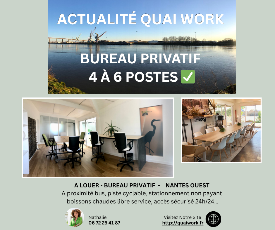 Bureau privatif — Quai Work