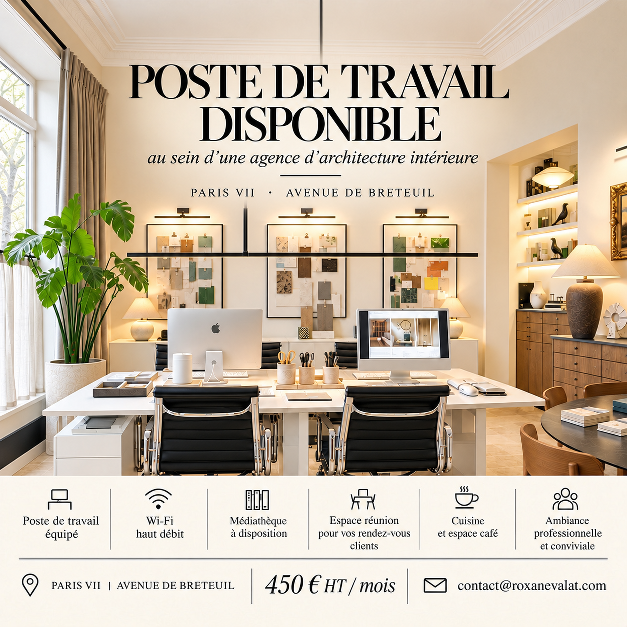 Poste fixe — Avenue de Breteuil