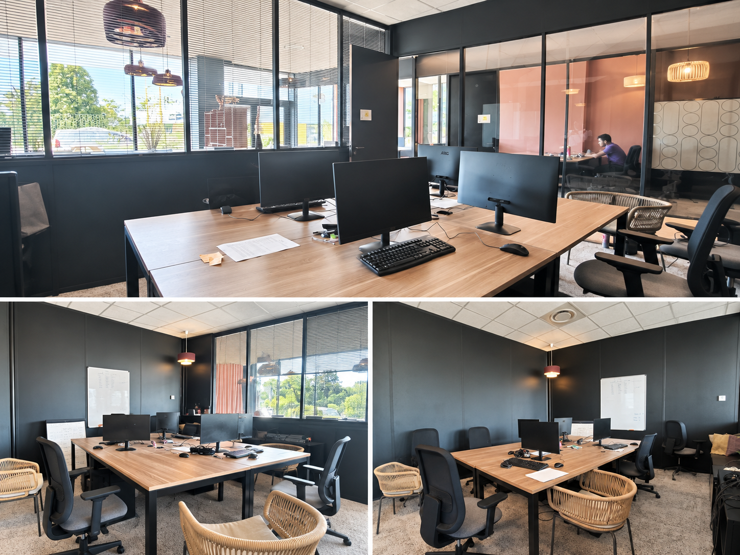 Bureau privatif 4 postes · The Place To - La Gravade
