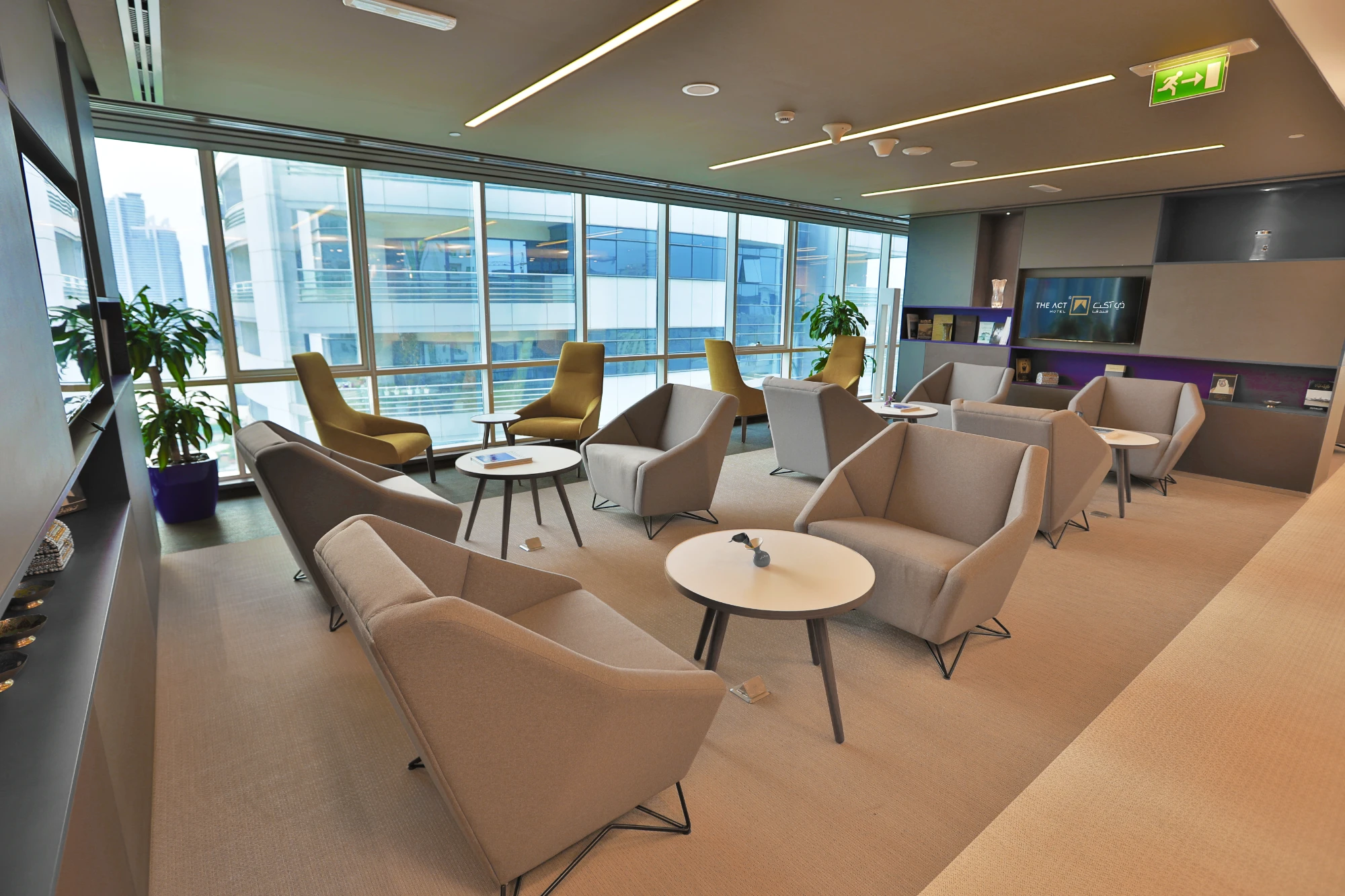 The Act Hotel-executive lounge, Lounge, Sharjah