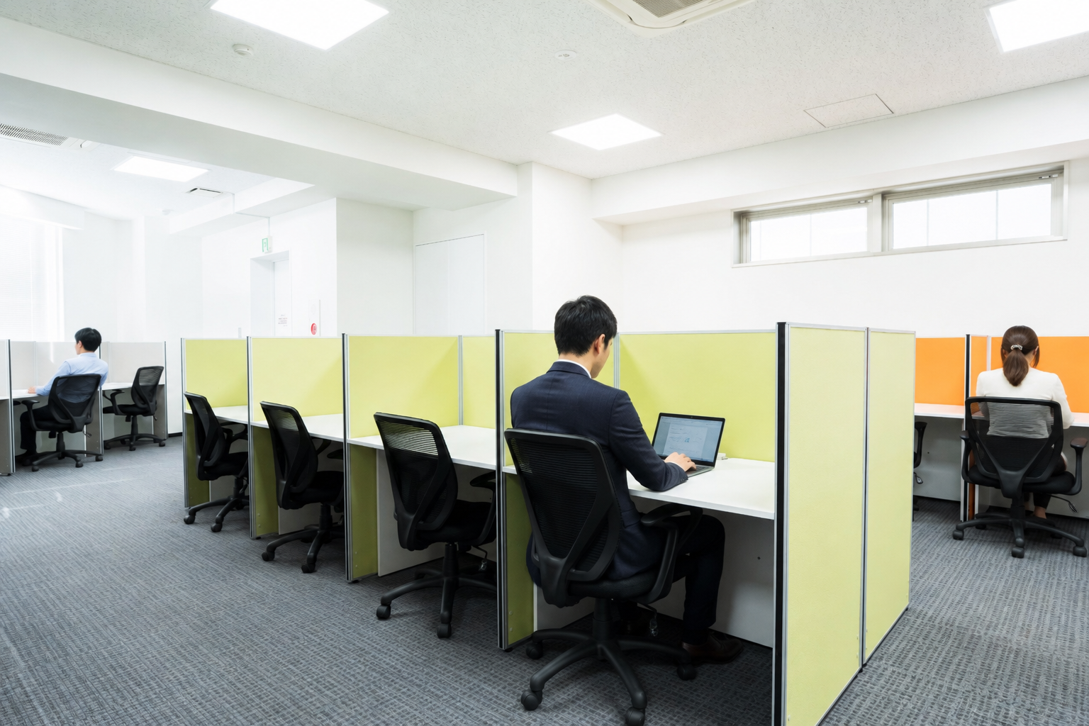 Akasaka Entre salon, Open-plan office, Tokyo
