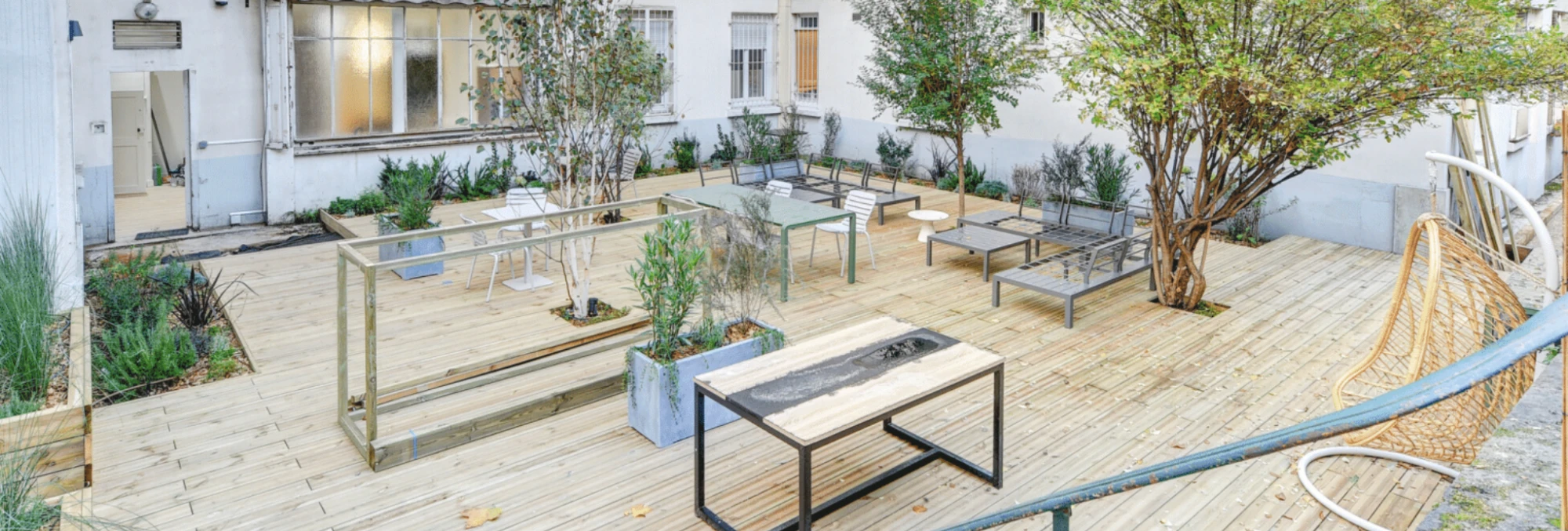 All Day Le Meaux, Terrasse und Außenbereich, Paris 19e