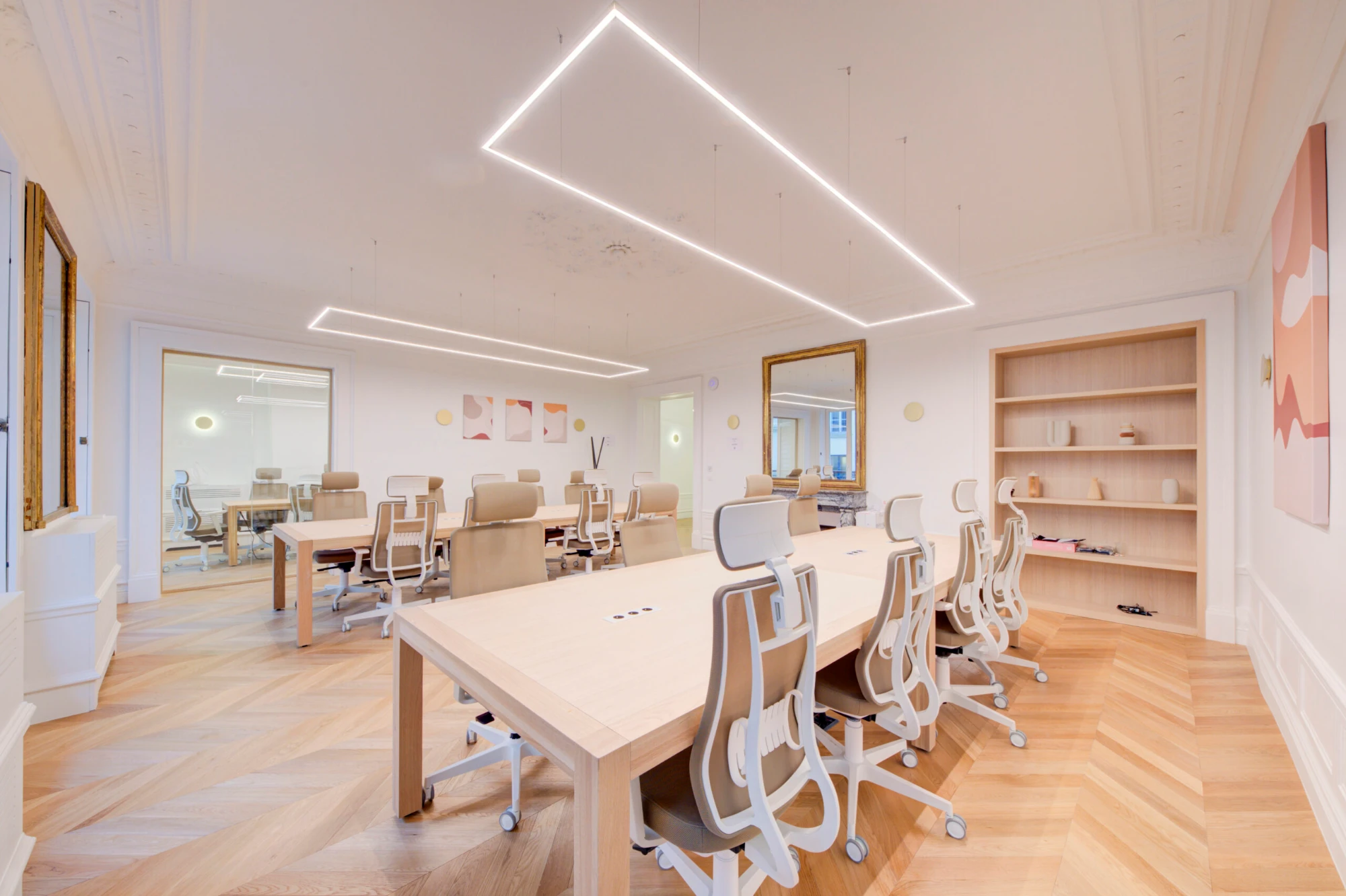 All Day Le Poissonnière, Open-plan office, Paris 9e