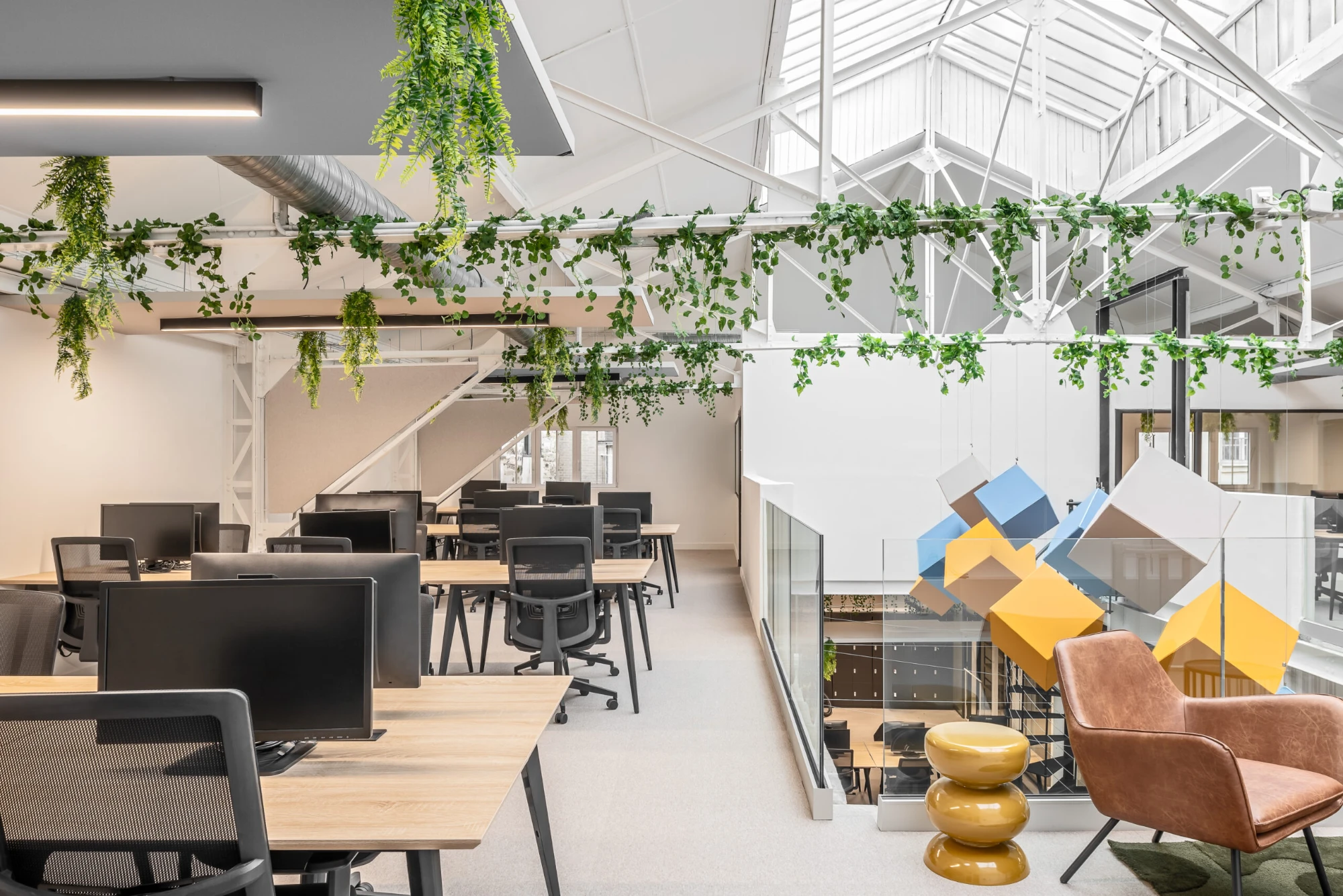 All Day Timbaud, Open-plan office, Paris 11e
