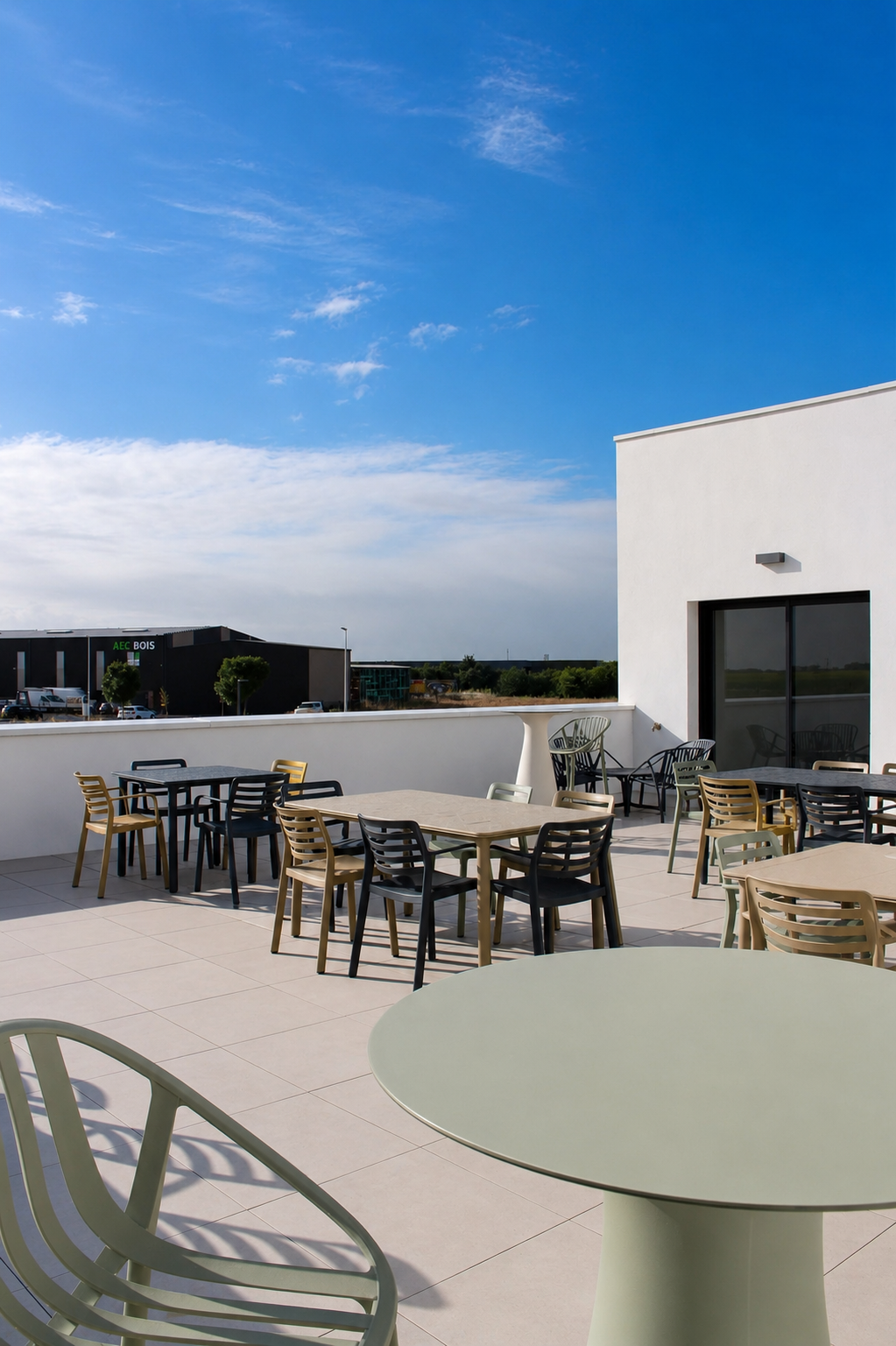 Ancrage Coworking, Terrace and outdoor space, Sainte Soulle