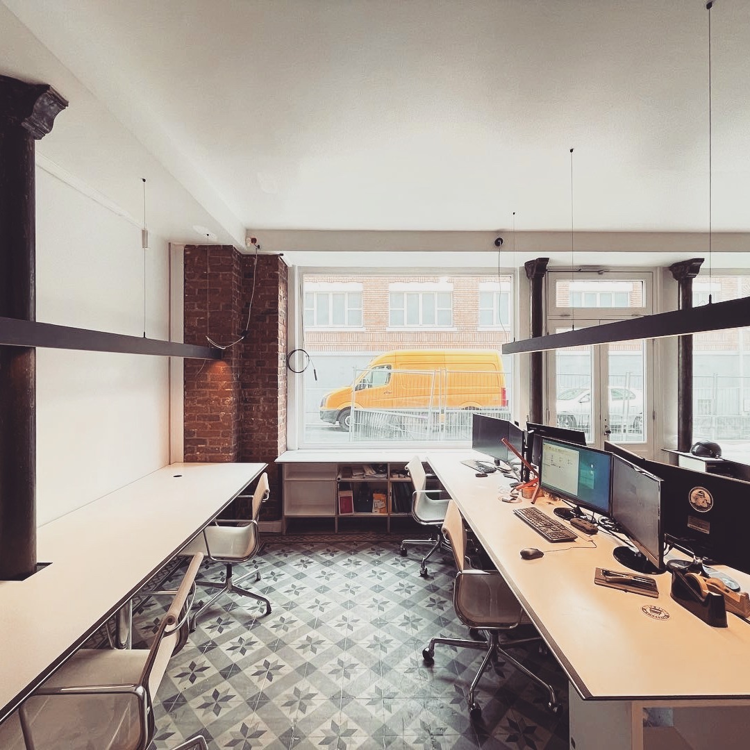 Atelier Buzenval, Open-plan office, Paris 20e